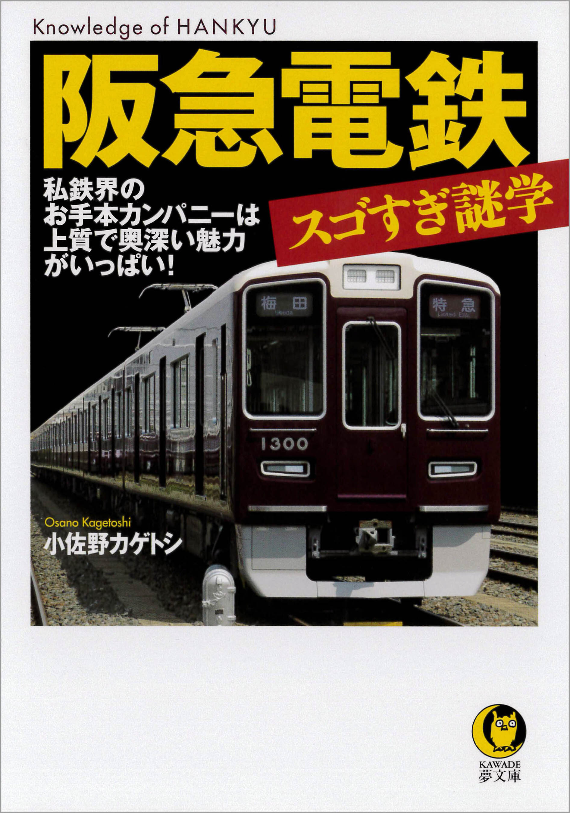 阪急電鉄　スゴすぎ謎学　私鉄界のお手本カンパニーは上質で奥深い魅力がいっぱい！