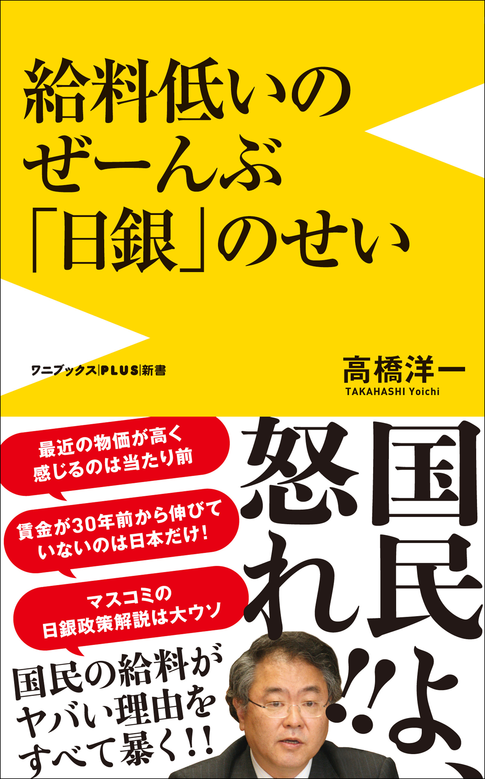 給料低いのぜーんぶ日銀のせい