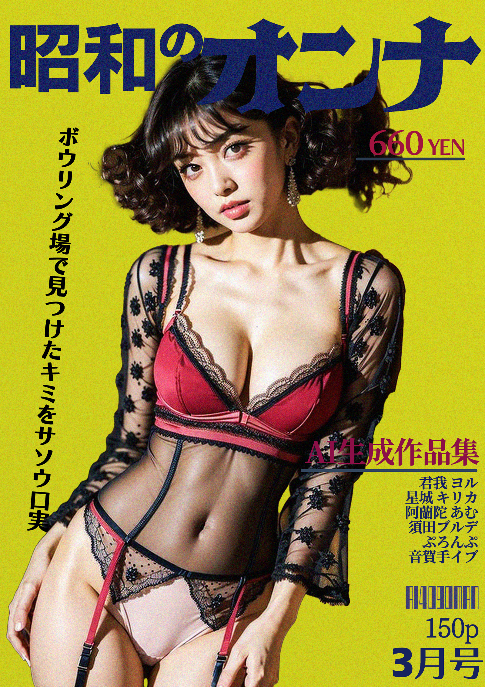 AI昭和のオンナ 3月号