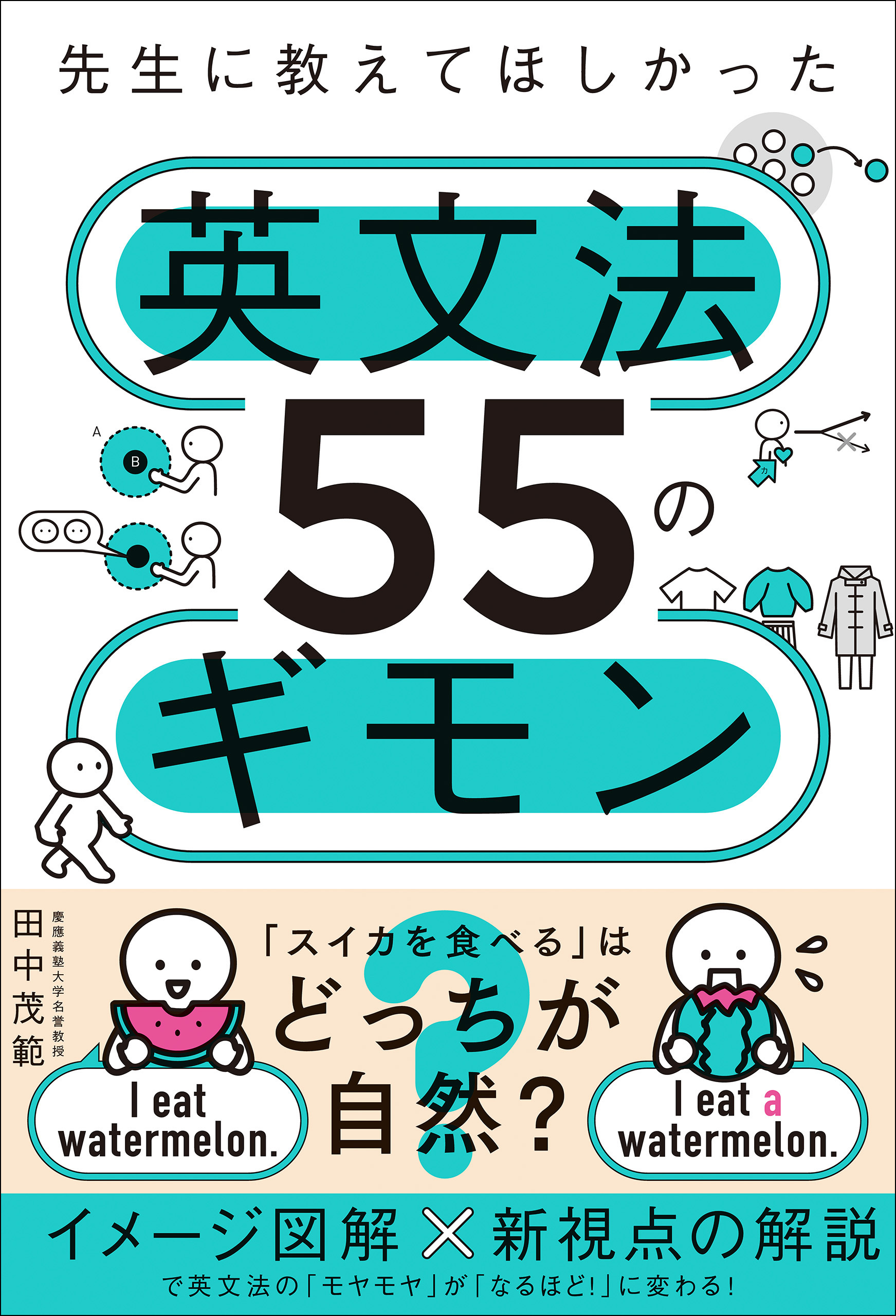 先生に教えてほしかった英文法55のギモン
