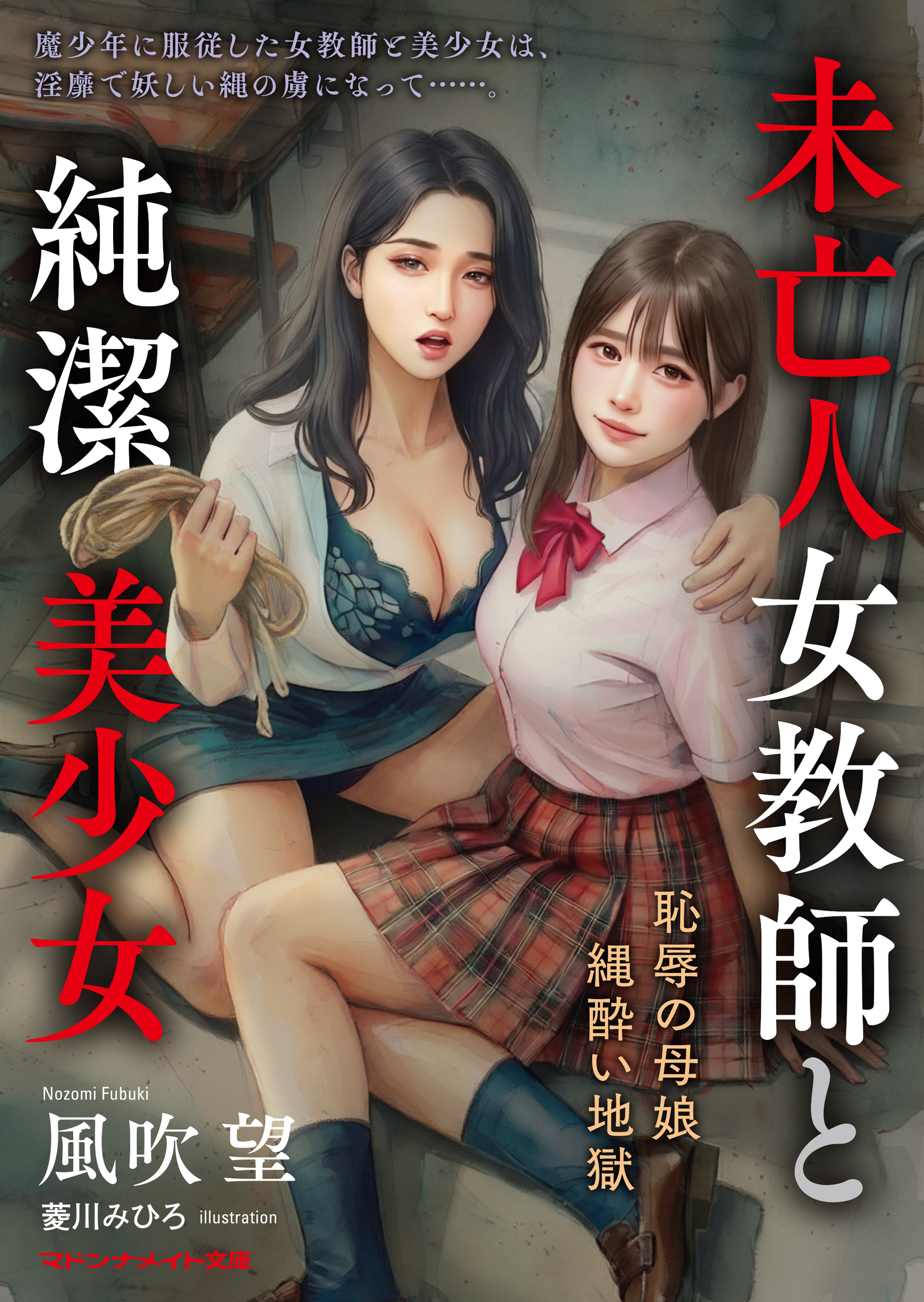未亡人女教師と純潔美少女　恥辱の母娘縄酔い地獄