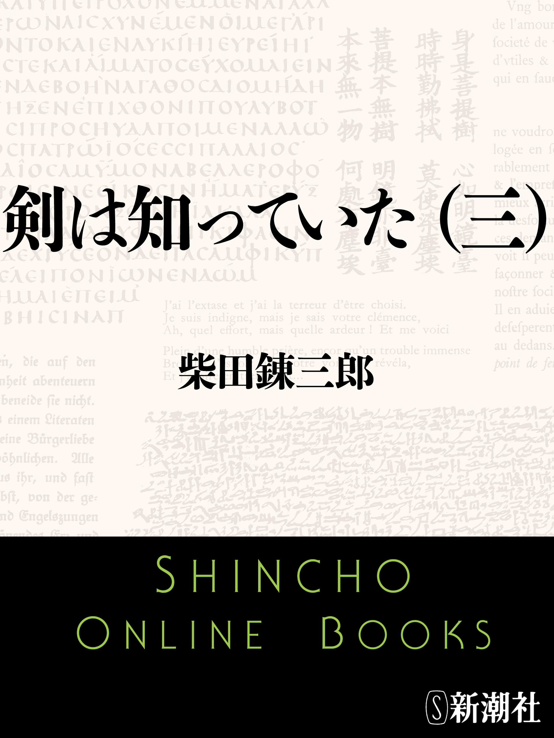 剣は知っていた（三）