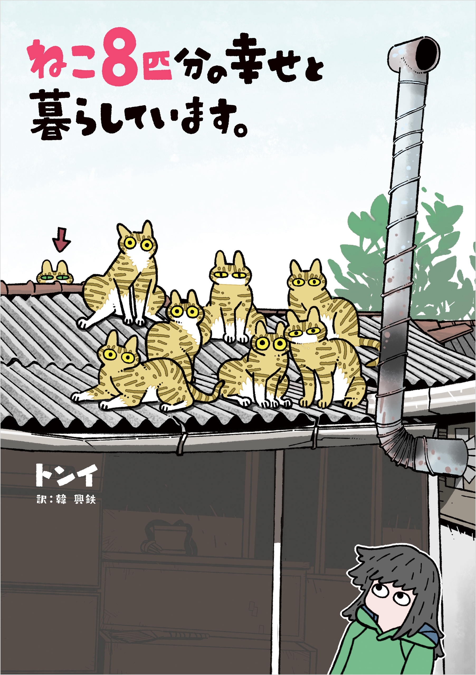 ねこ８匹分の幸せと暮らしています。