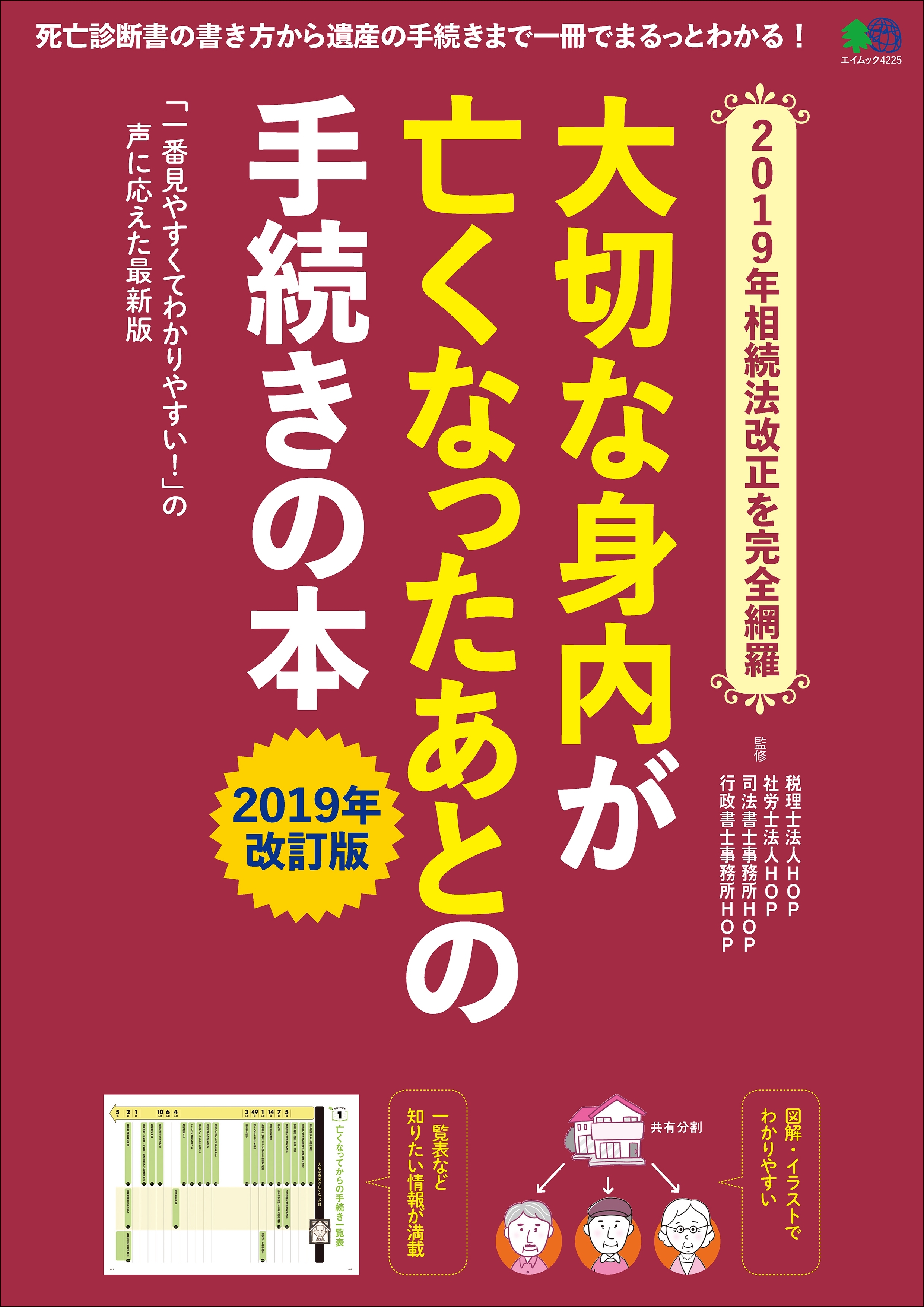 大切な身内が亡くなったあとの手続きの本 2019年改訂版