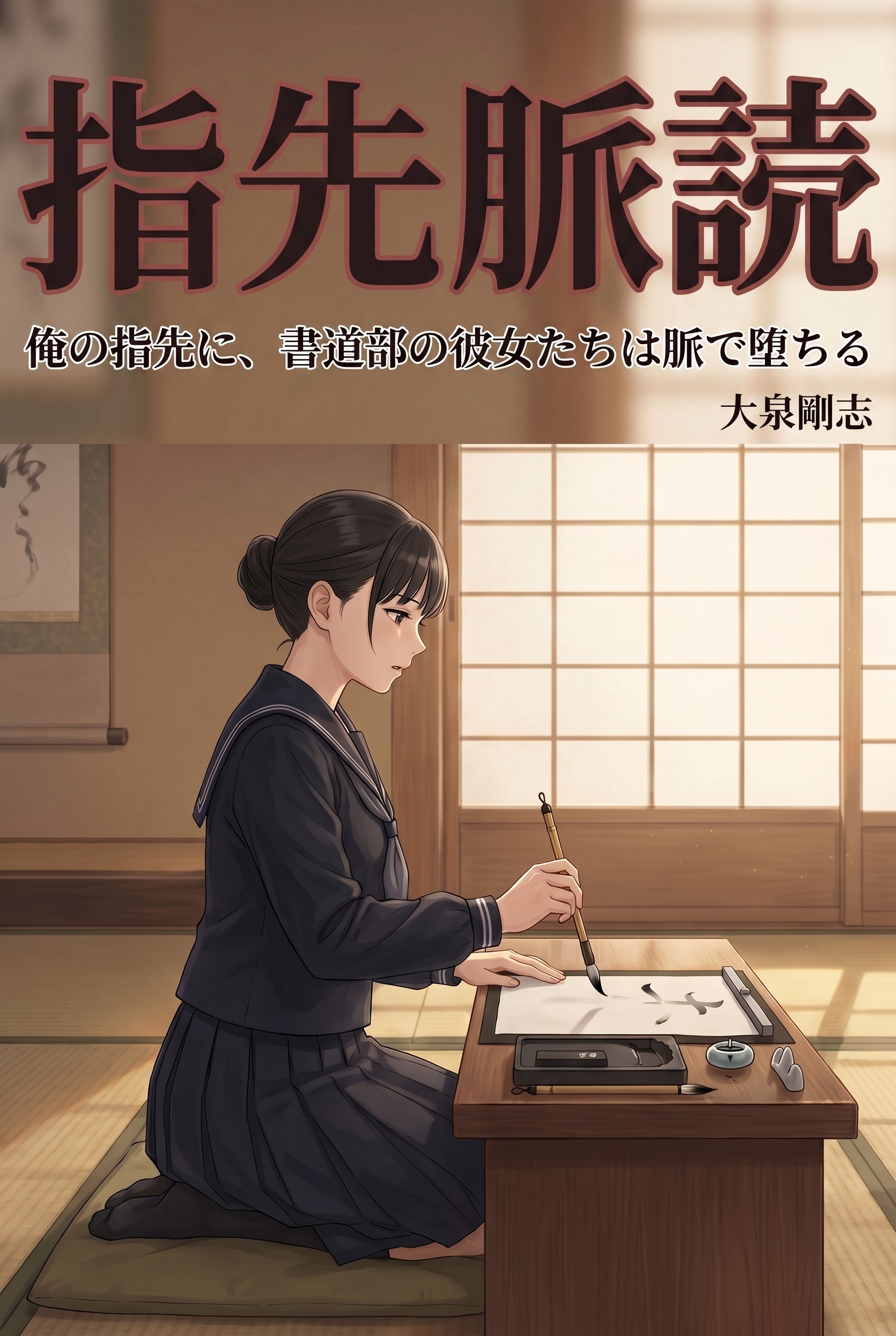 俺の指先に、書道部の彼女たちは脈で堕ちる