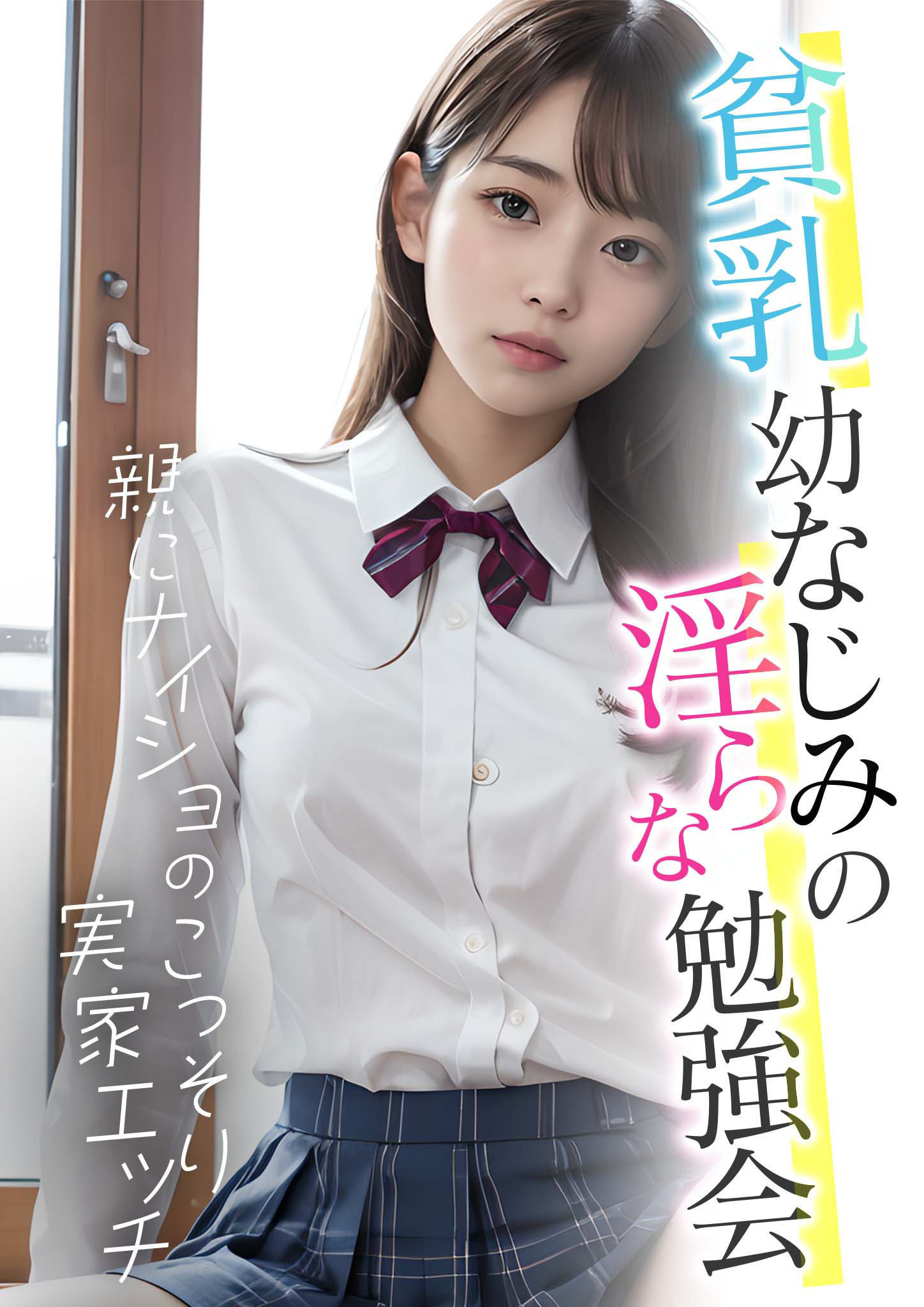 ××幼なじみの淫らな勉強会 ～親にナイショのこっそり実家エッチ～