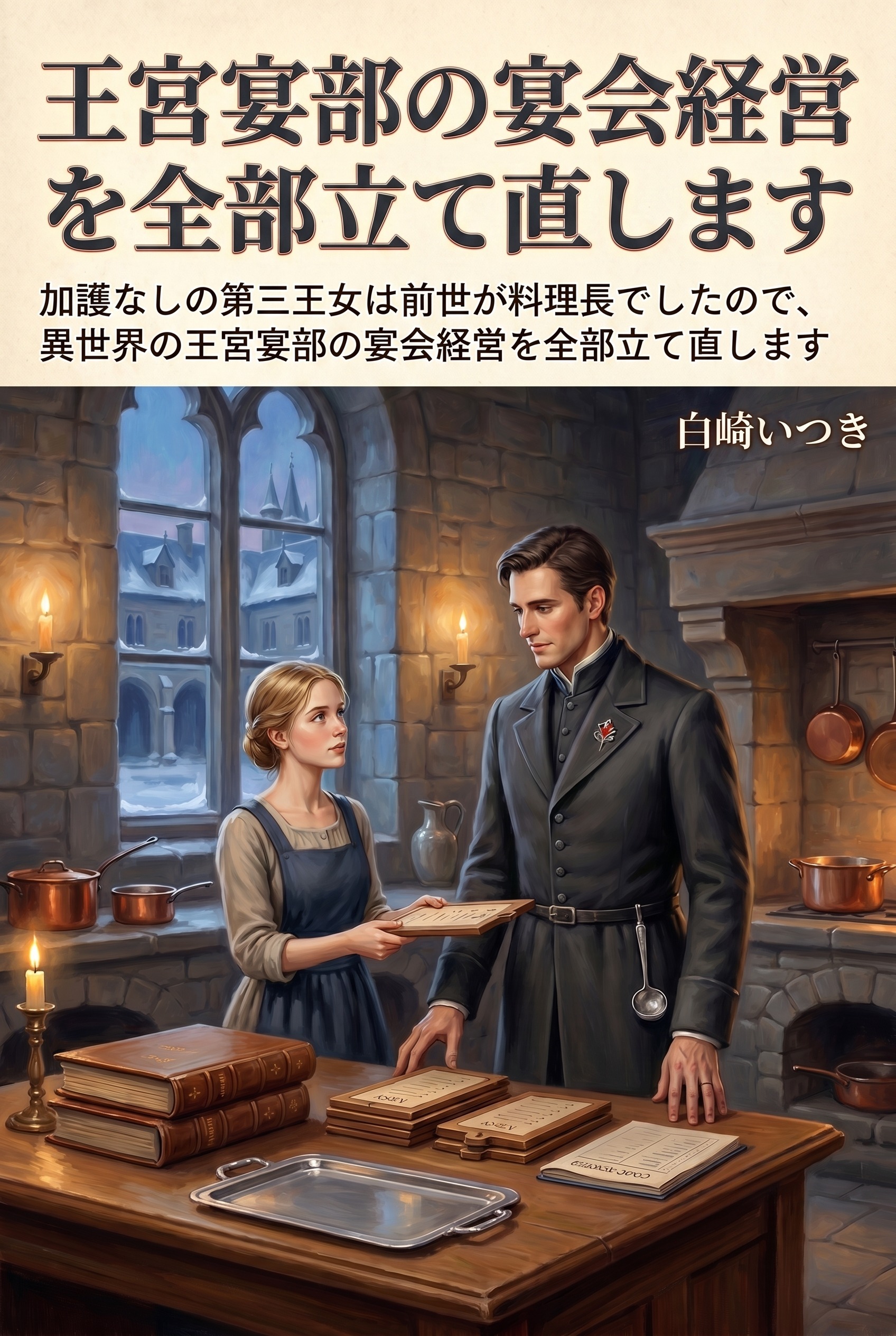 加護なしの第三王女は前世が料理長でしたので、異世界の王宮宴部の宴会経営を全部立て直します