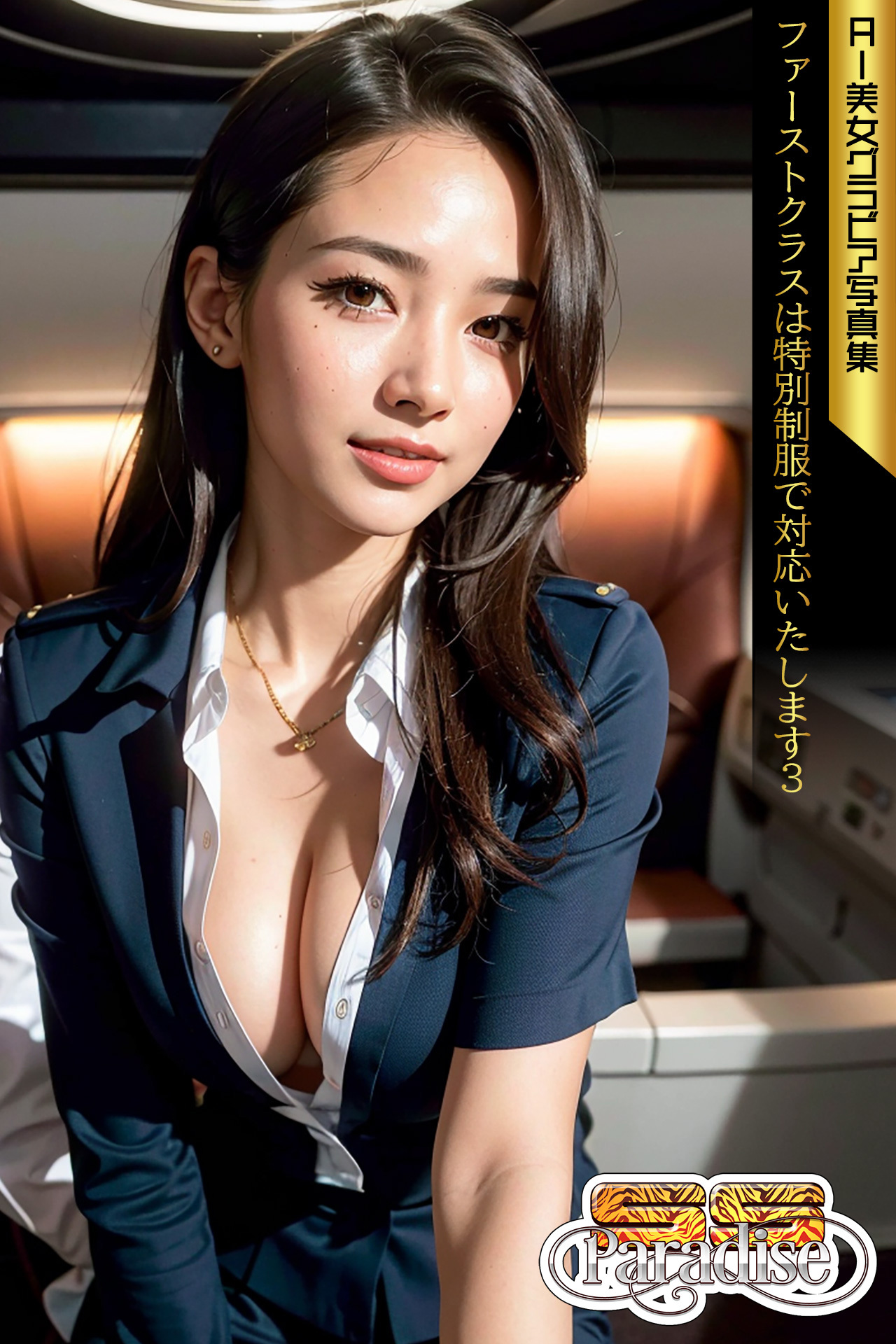 SS-Paradise　ファーストクラスは特別制服で対応いたします３　AI美女グラビア写真集