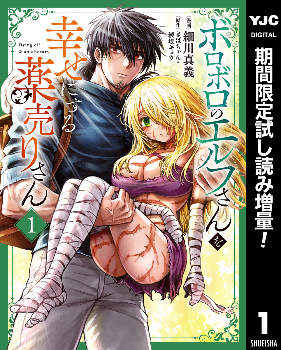 ボロボロのエルフさんを幸せにする薬売りさん
