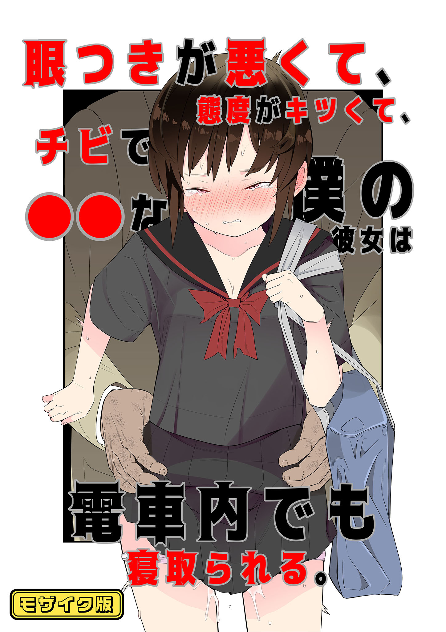 目つきが悪くて、態度がキツくて、チビで●●な僕の彼女は案外寝取られる。 モザイク版