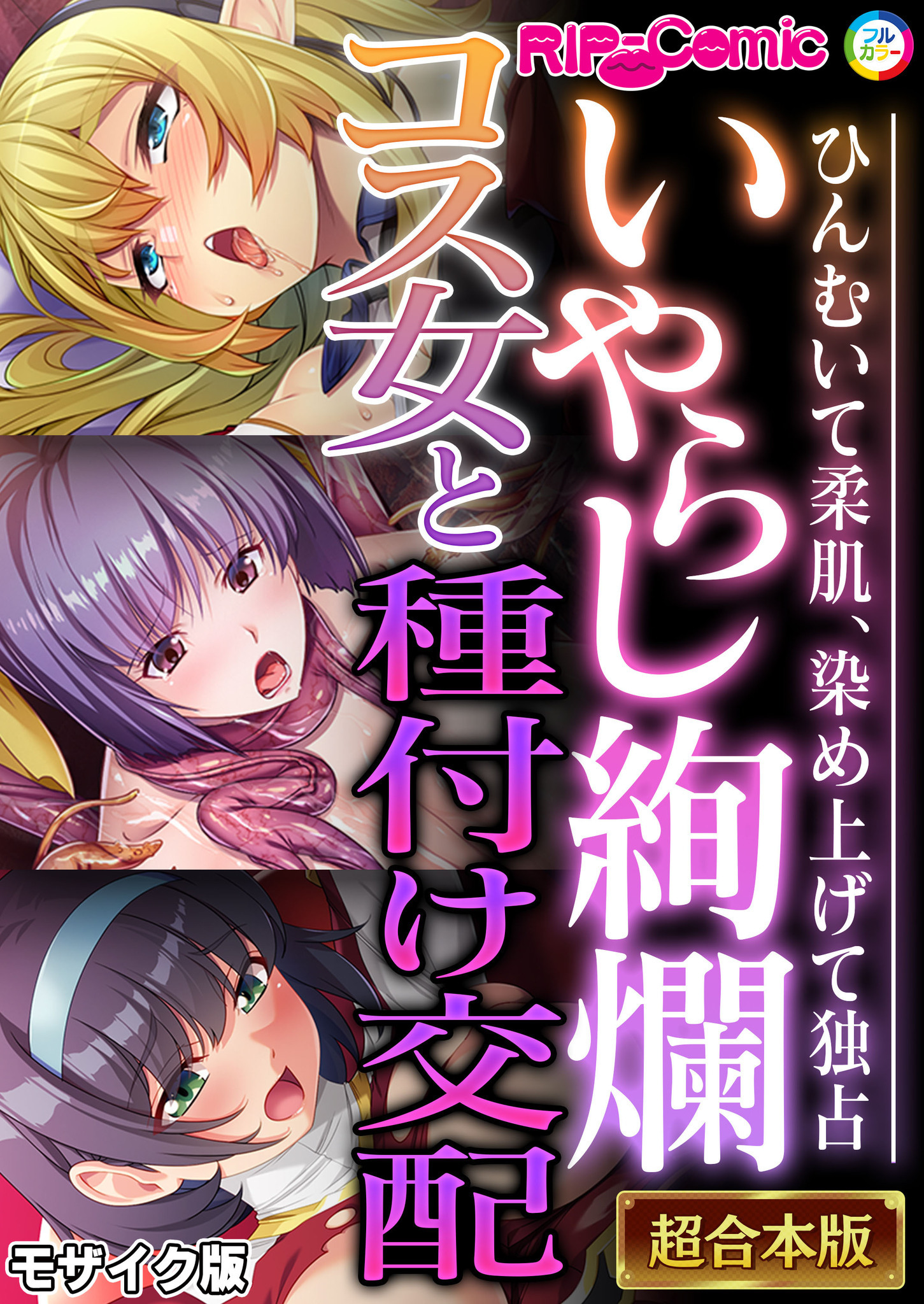 いやらし絢爛コス女と種付け交配 ～ひんむいて柔肌、染め上げて独占～【超合本シリーズ】 モザイク版