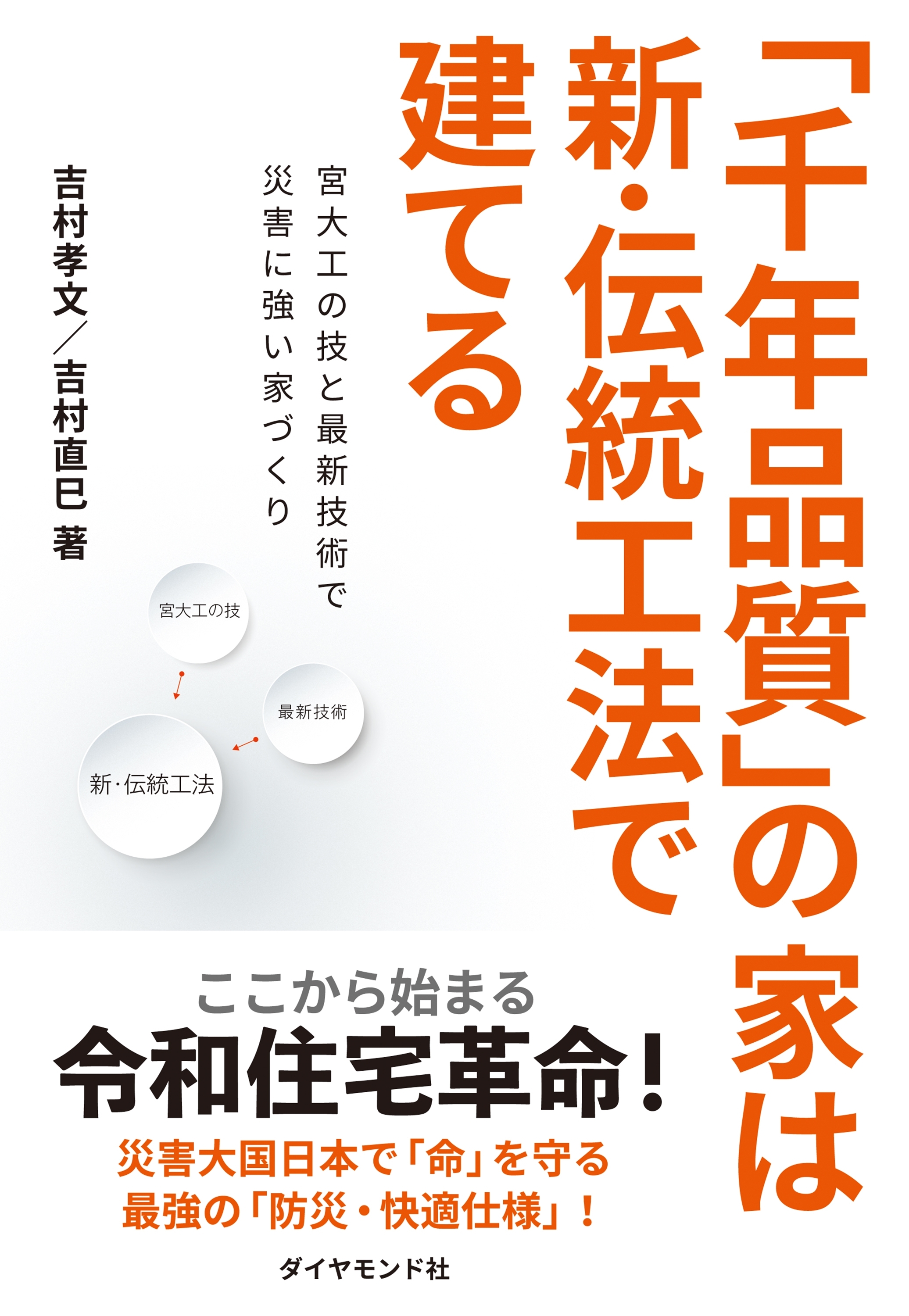 「千年品質」の家は新・伝統工法で建てる―――宮大工の技と最新技術で災害に強い家づくり