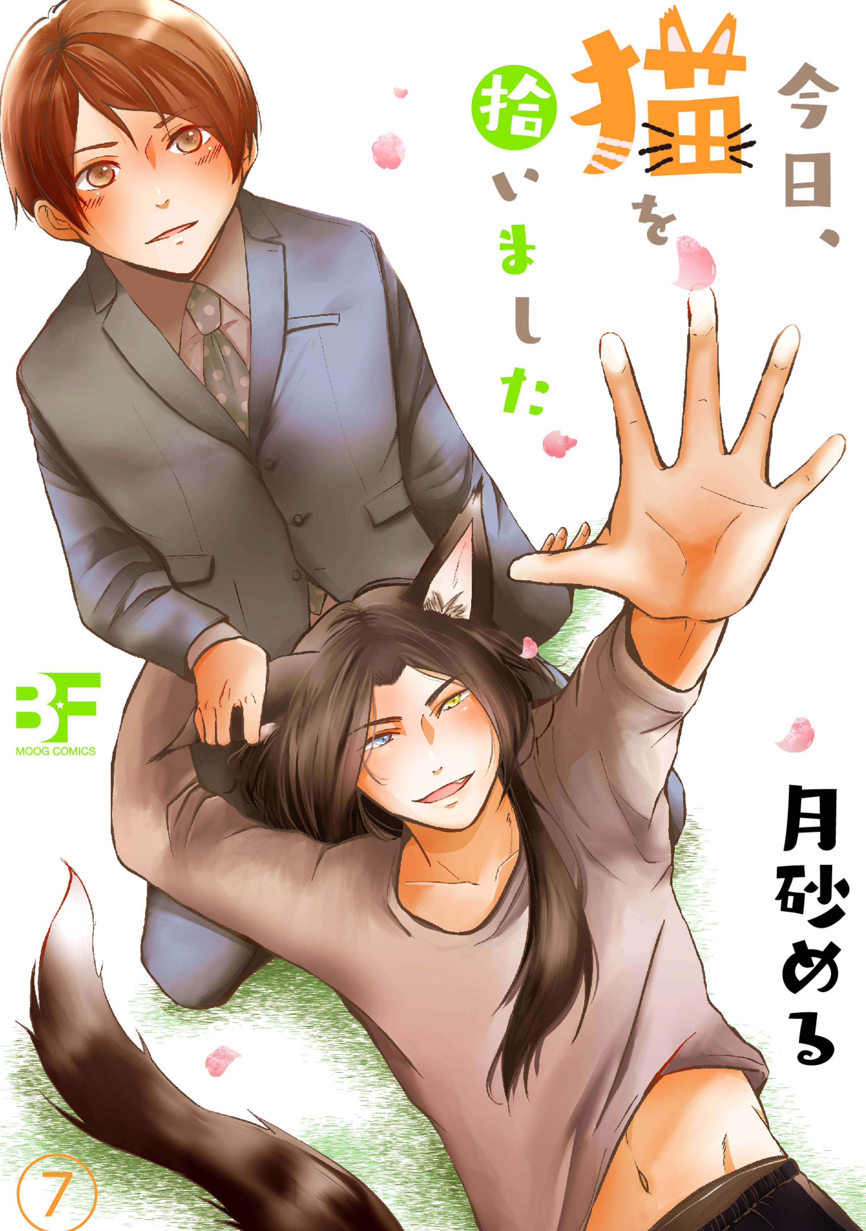 今日、猫を拾いました