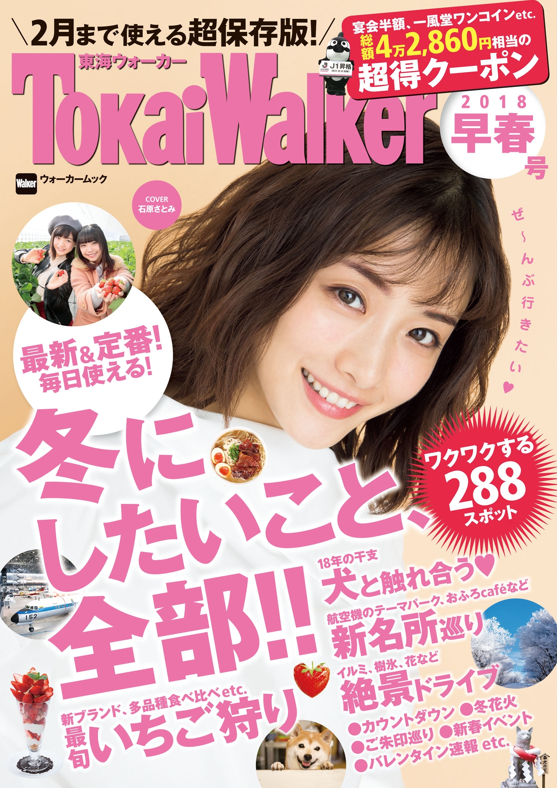 TokaiWalker東海ウォーカー　早春　2018