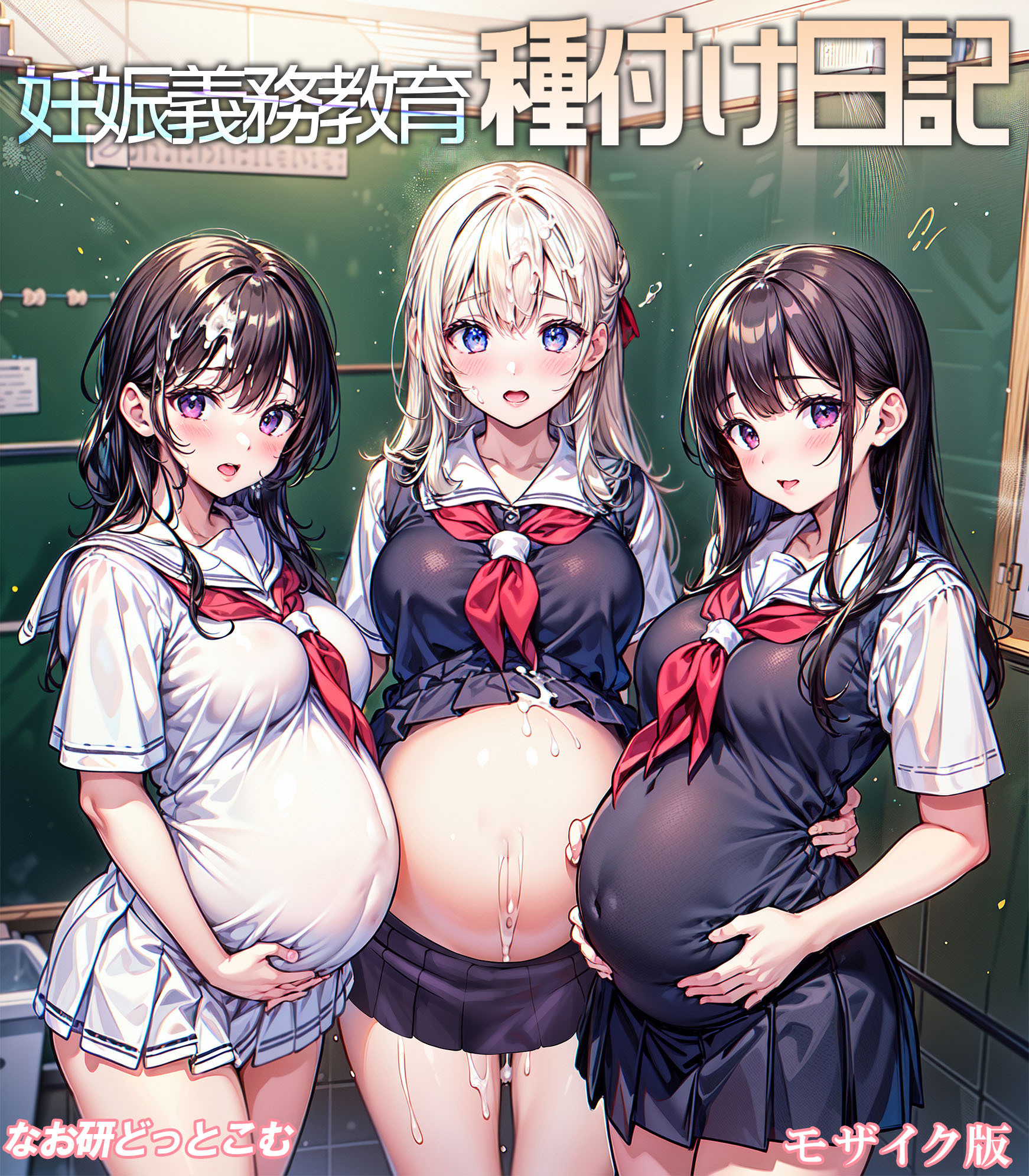 妊娠義務教育 種付け日記 モザイク版