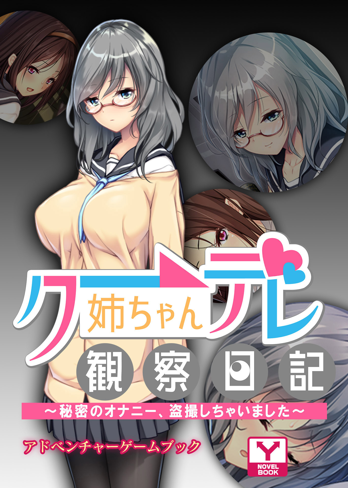 クーデレ姉ちゃん観察日記　～秘密のオナニー、盗撮しちゃいました～　アドベンチャーゲームブック