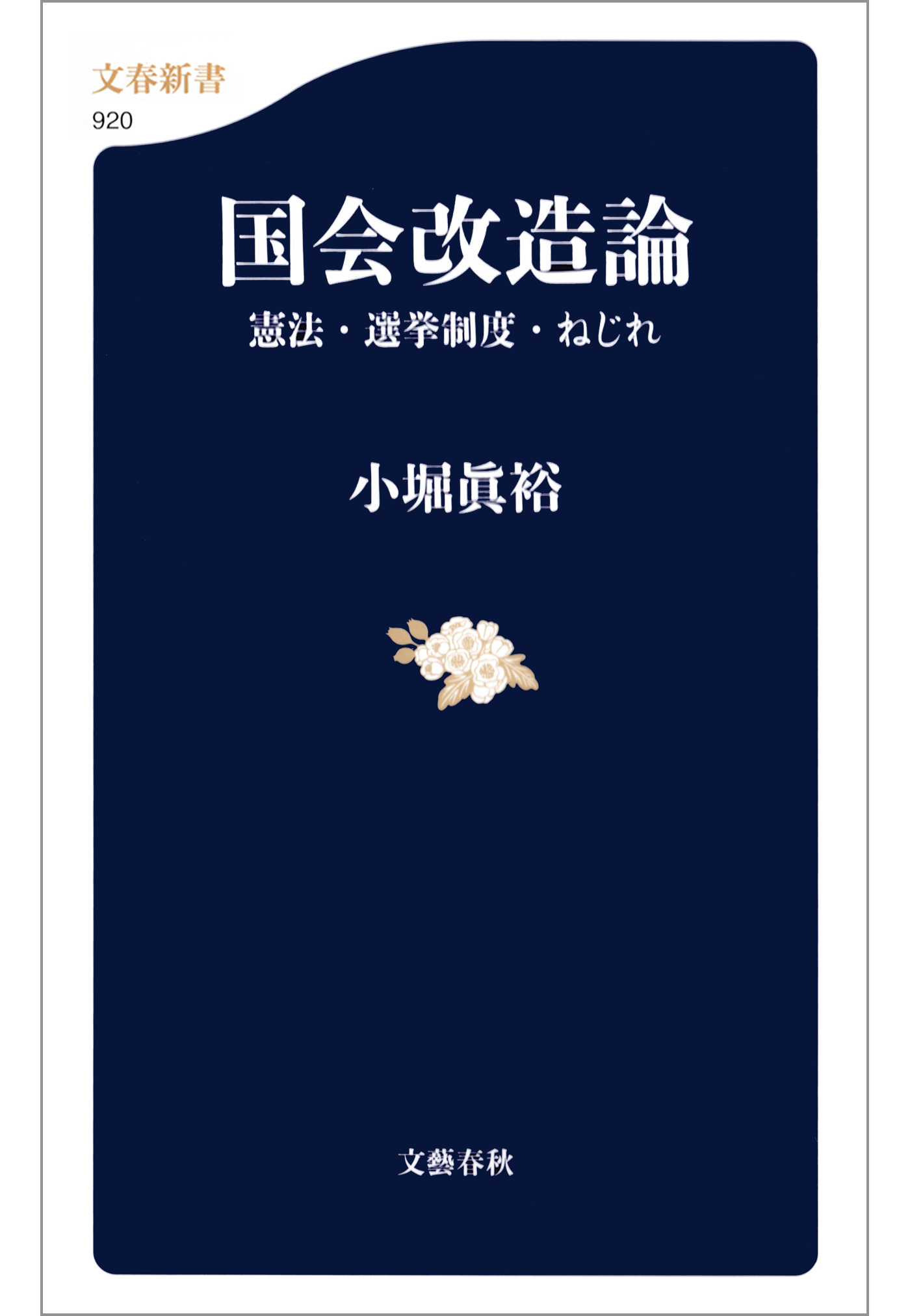 国会改造論　憲法・選挙制度・ねじれ