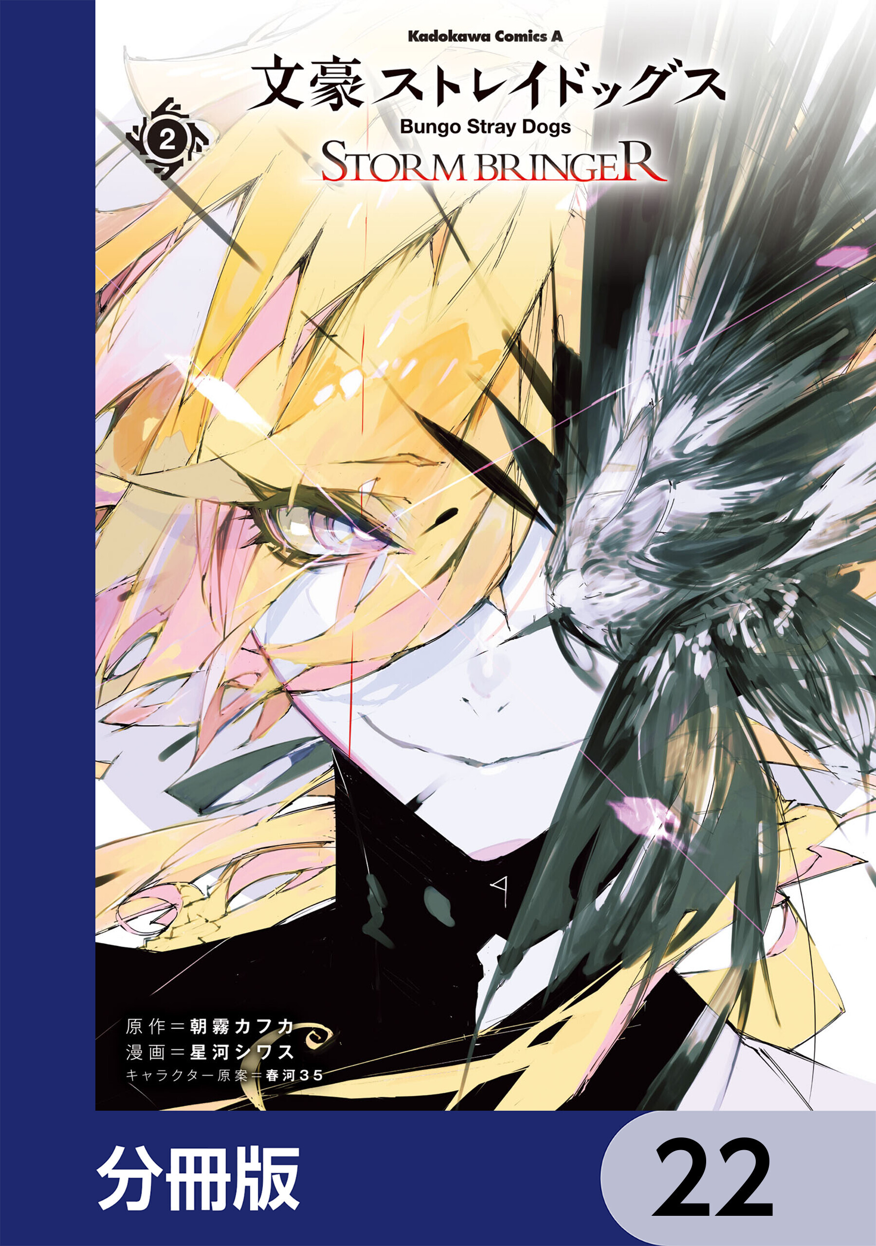 文豪ストレイドッグス ＳＴＯＲＭ ＢＲＩＮＧＥＲ【分冊版】　22