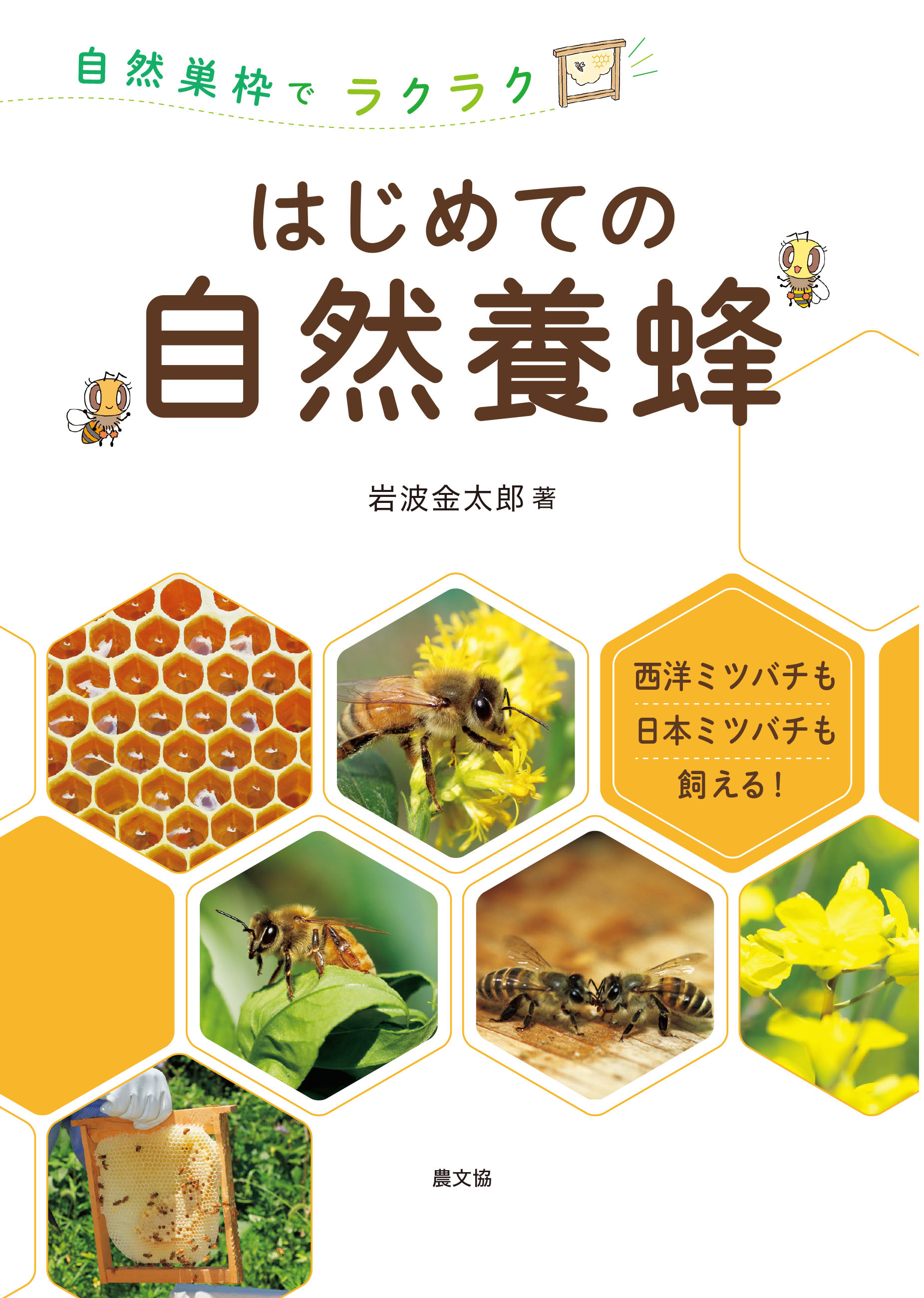 自然巣枠でラクラク　はじめての自然養蜂