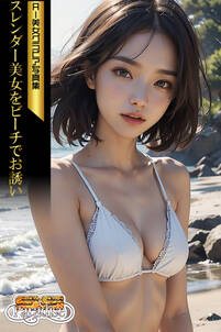 SS-Paradise　スレンダー美女をビーチでお誘い　AI美女グラビア写真集