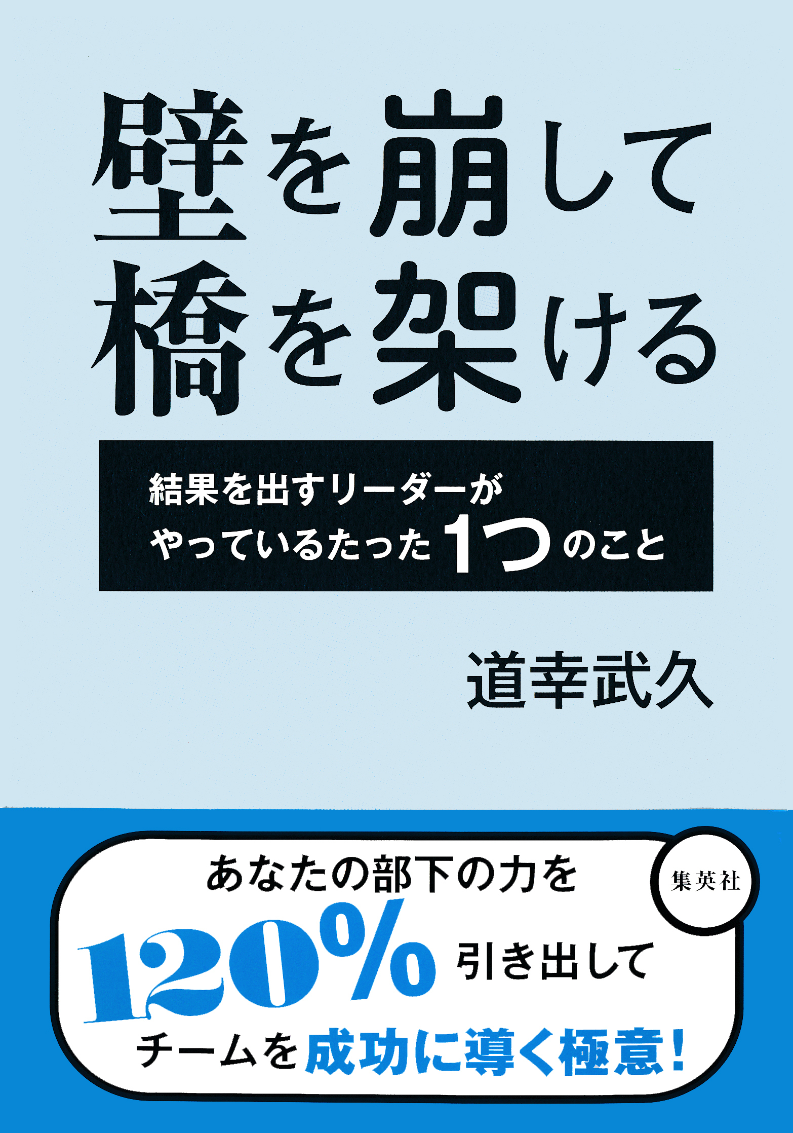 壁を崩して橋を架ける　結果を出すリーダーがやっているたった１つのこと