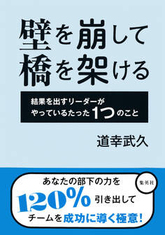 壁を崩して橋を架ける 結果を出すリーダーがやっているたった1つのこと