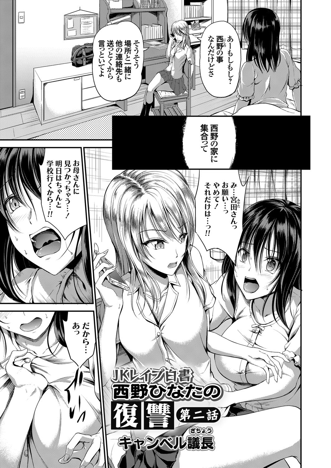 JKレイプ白書 西野ひなたの復讐 （2）