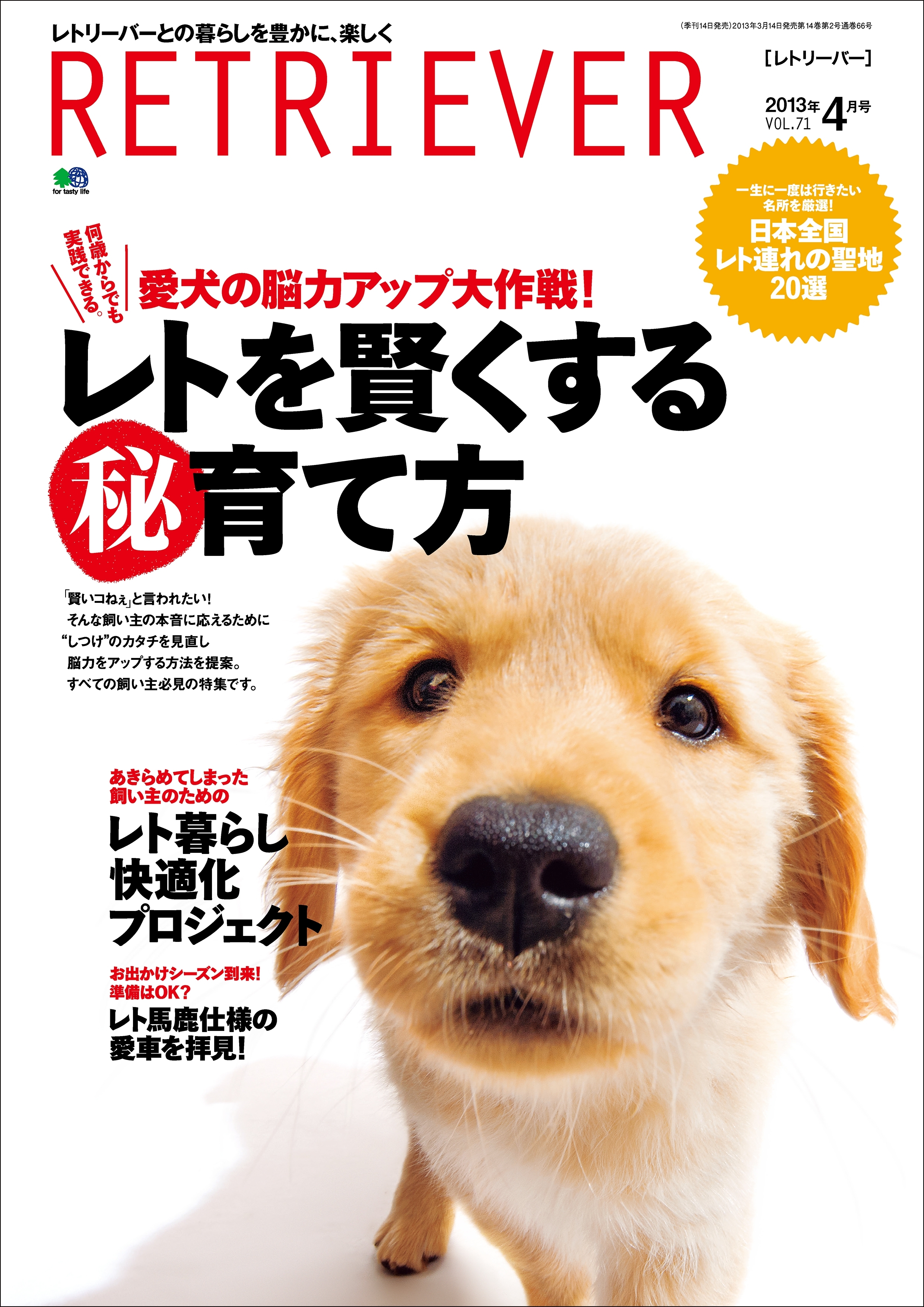 RETRIEVER　2013年4月号