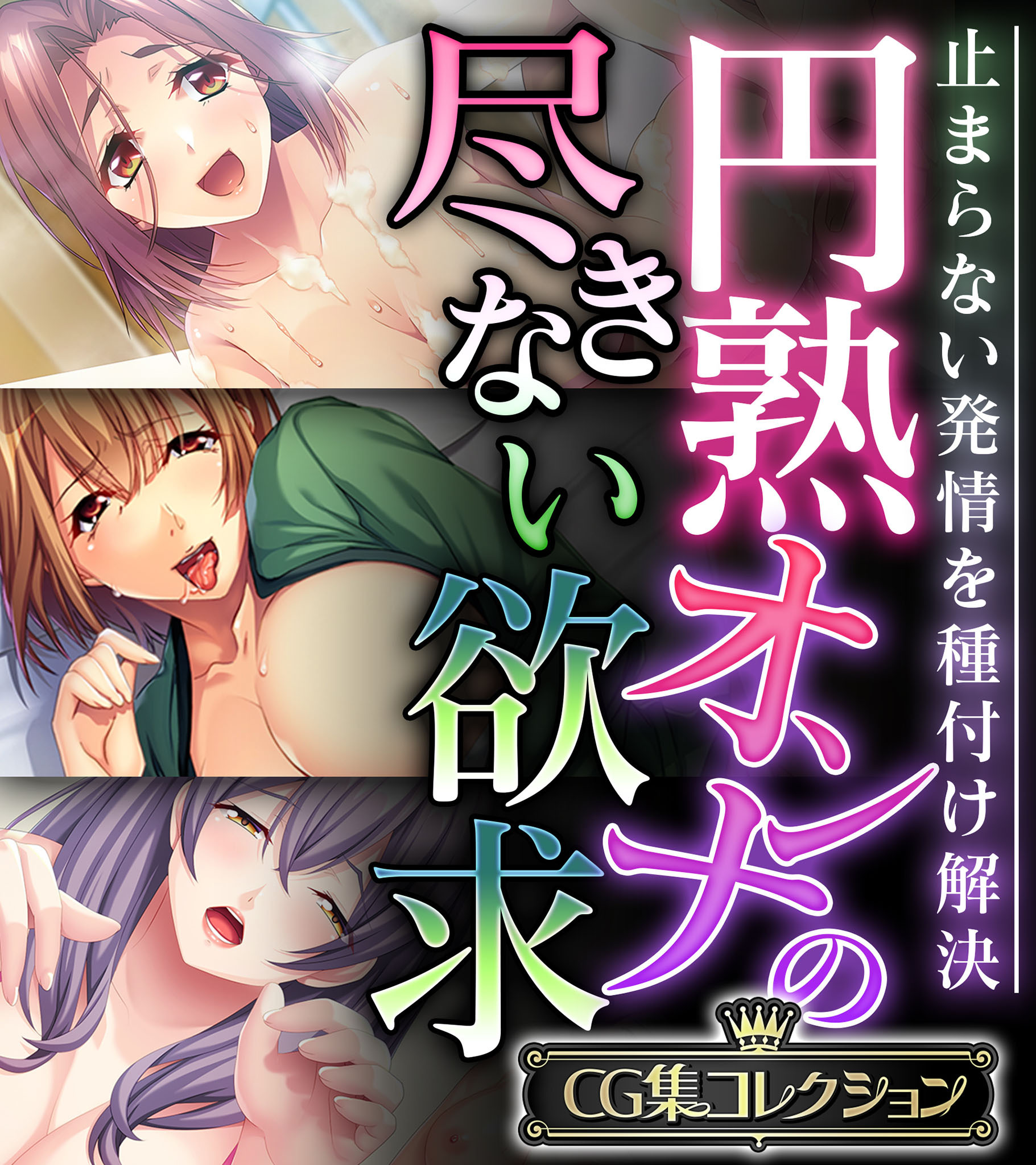 円熟オンナの尽きない欲求 ～止まらない発情を種付け解決～【CG集コレクション】