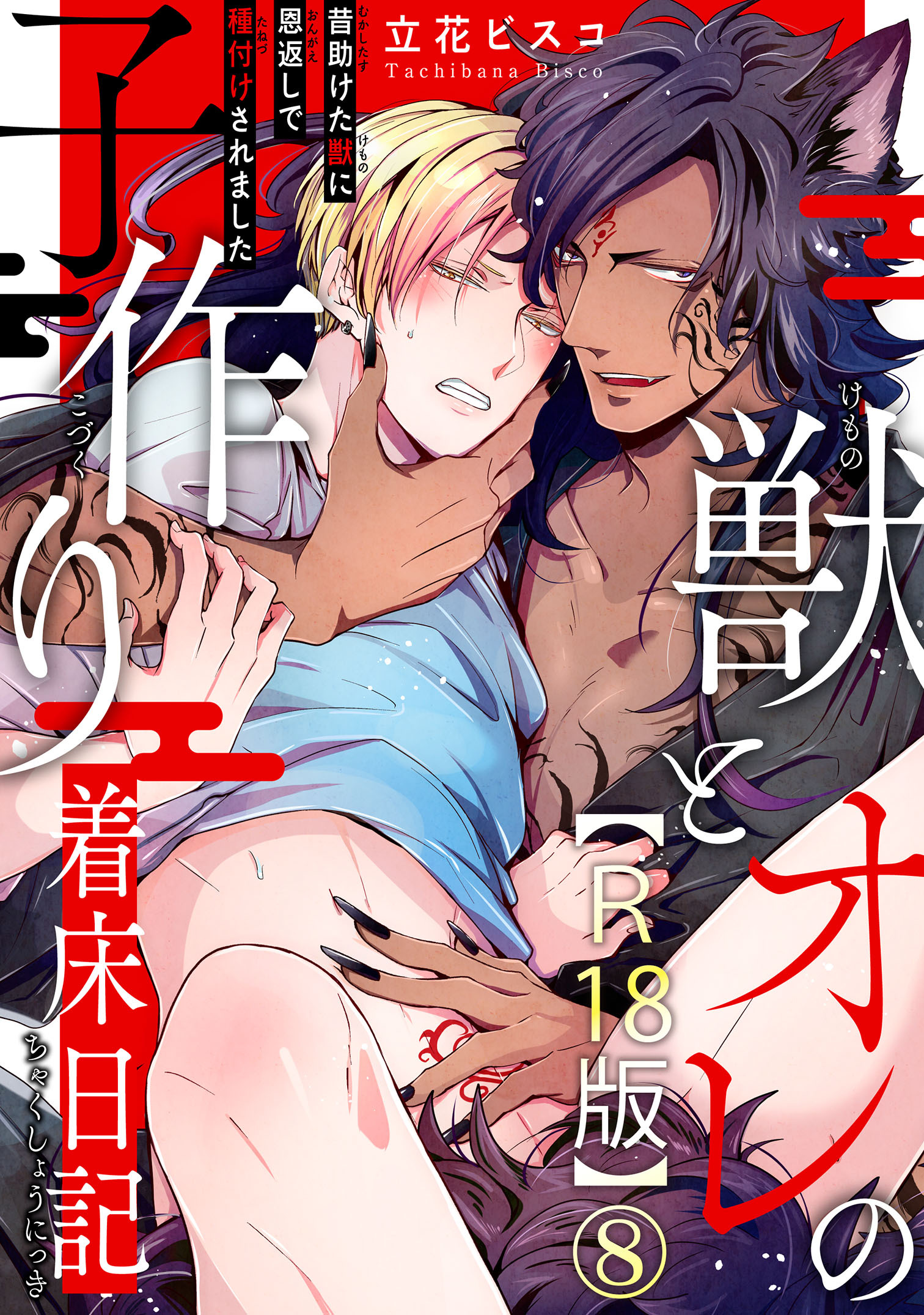 獣とオレの子作り着床日記～昔助けた獣に恩返しで種付けされました～R18版8