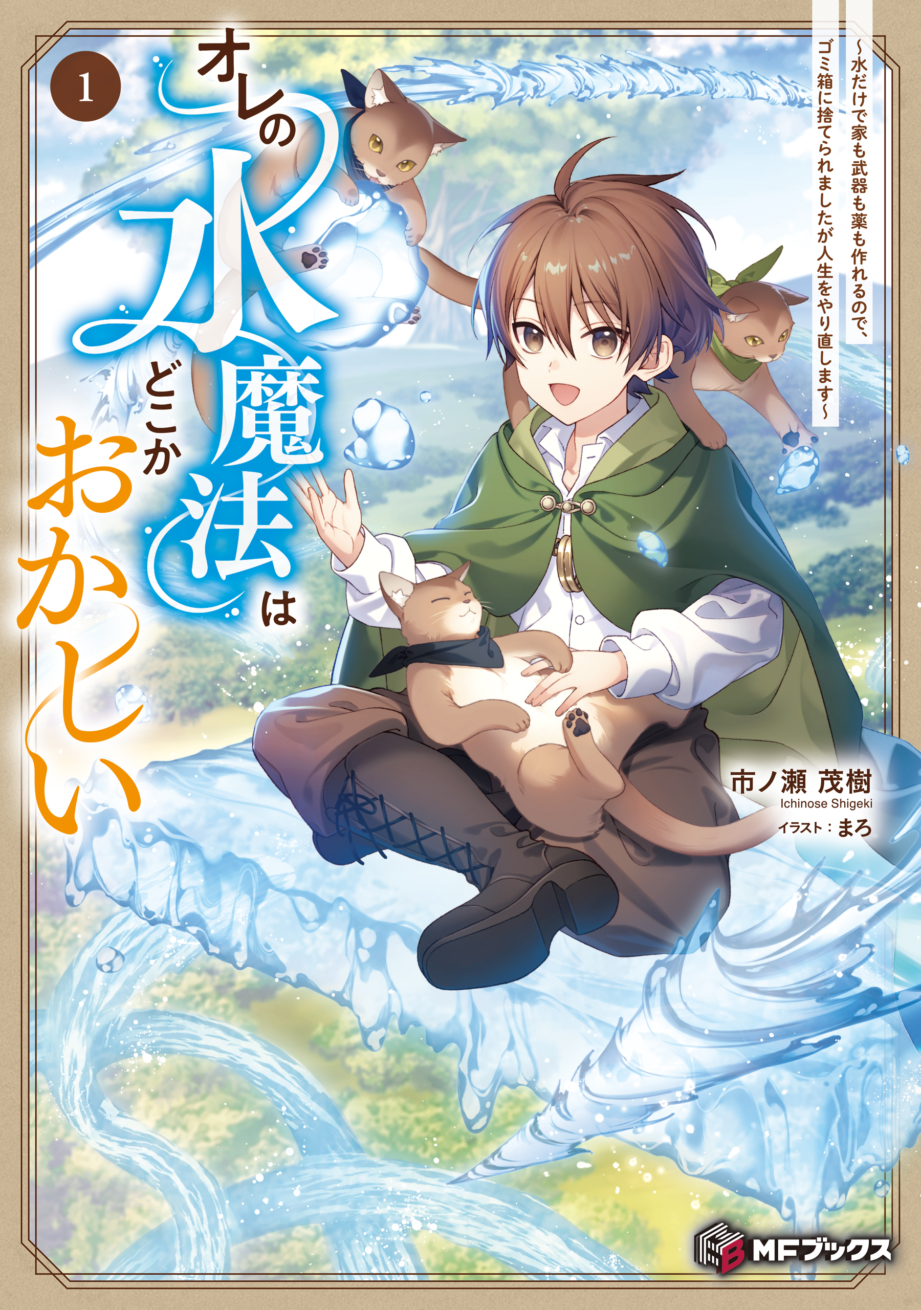 オレの水魔法はどこかおかしい　～水だけで家も武器も薬も作れるので、ゴミ箱に捨てられましたが人生をやり直します～