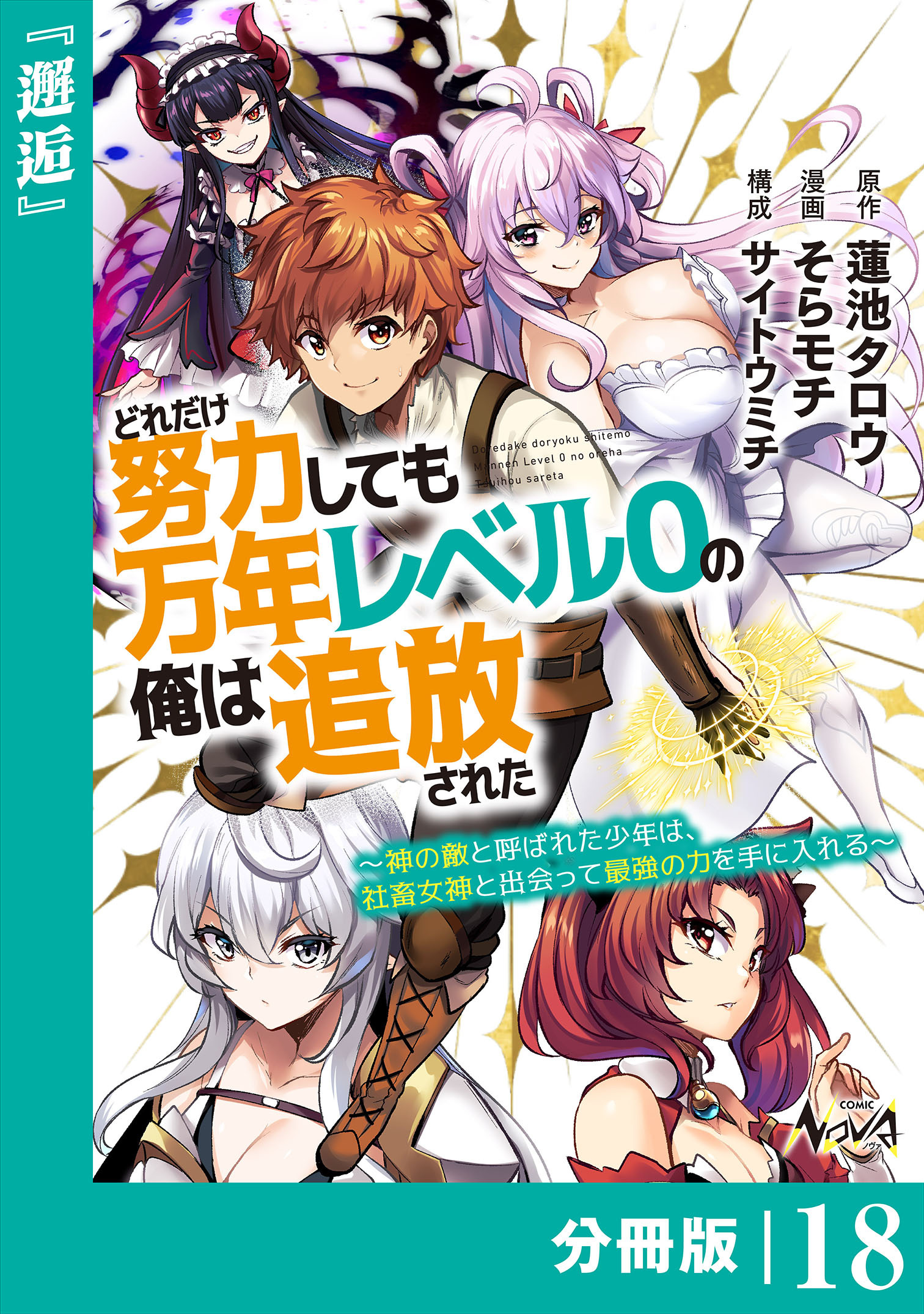 どれだけ努力しても万年レベル０の俺は追放された～神の敵と呼ばれた少年は、社畜女神と出会って最強の力を手に入れる～【分冊版】（ノヴァコミックス）18