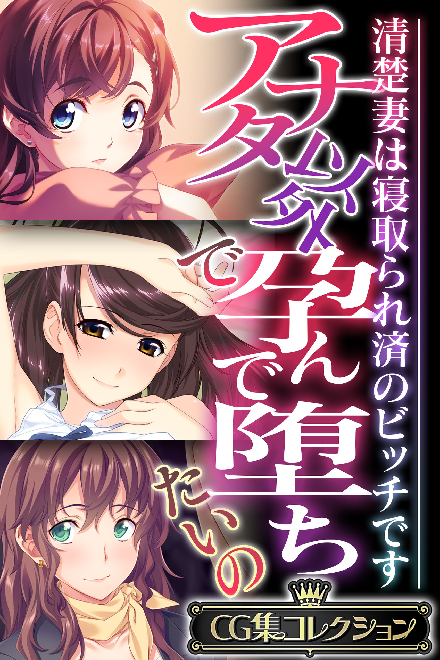 アナタ以外で孕んで堕ちたいの ～清楚妻は寝取られ済のビッチです～【CG集コレクション】