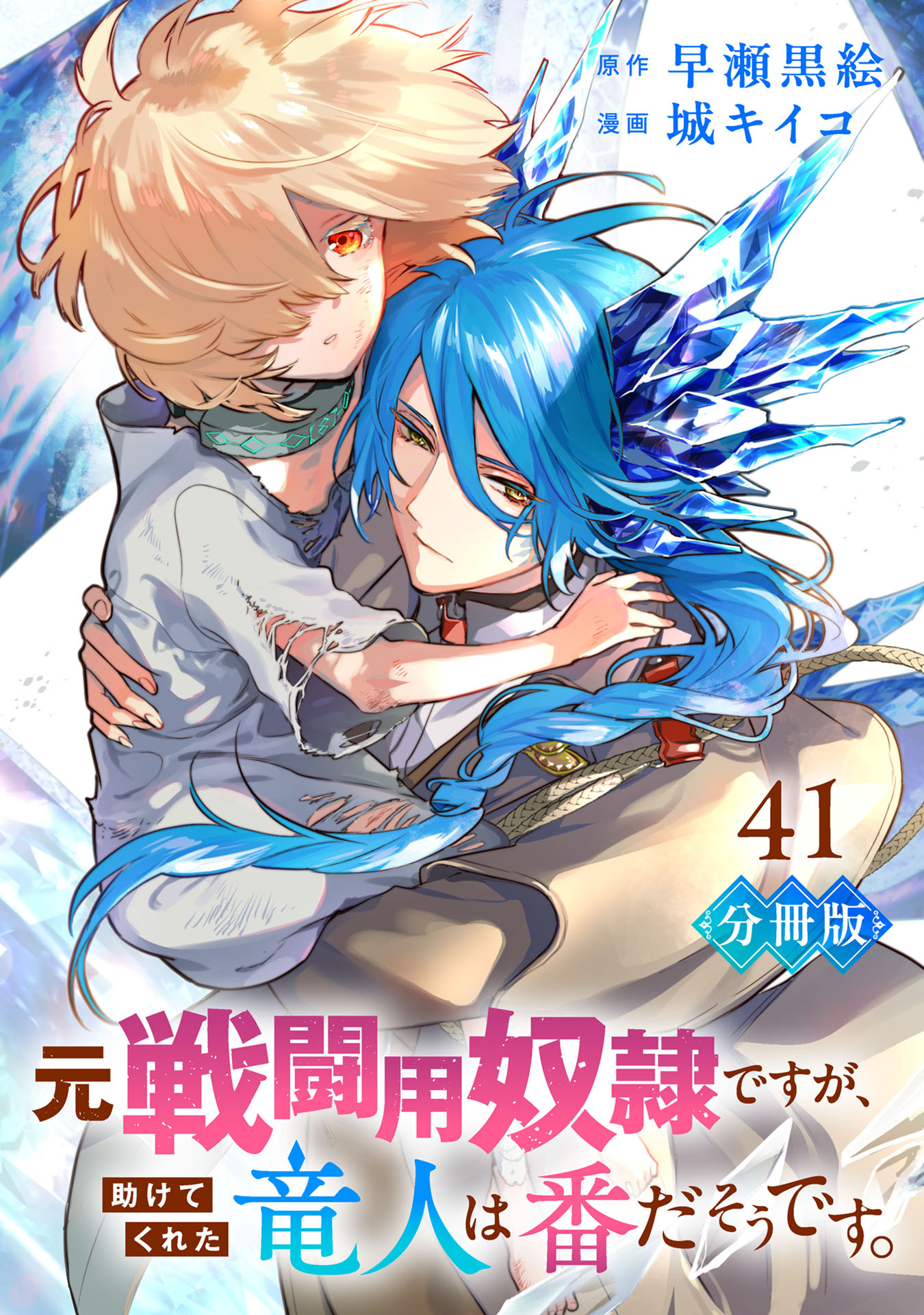元戦闘用奴隷ですが、助けてくれた竜人は番だそうです。【分冊版】41
