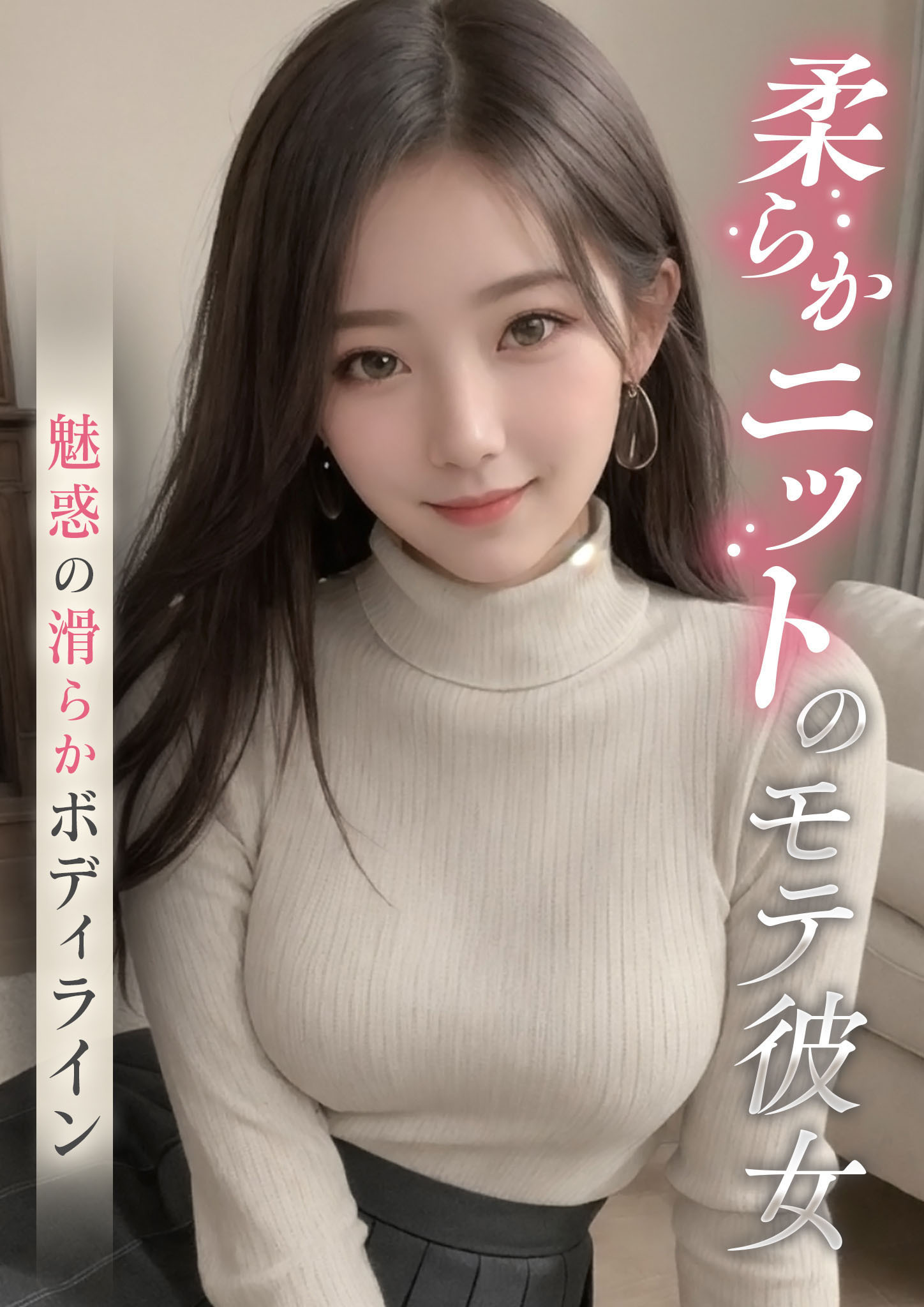 柔らかニットのモテ彼女～魅惑の滑らかボディライン～