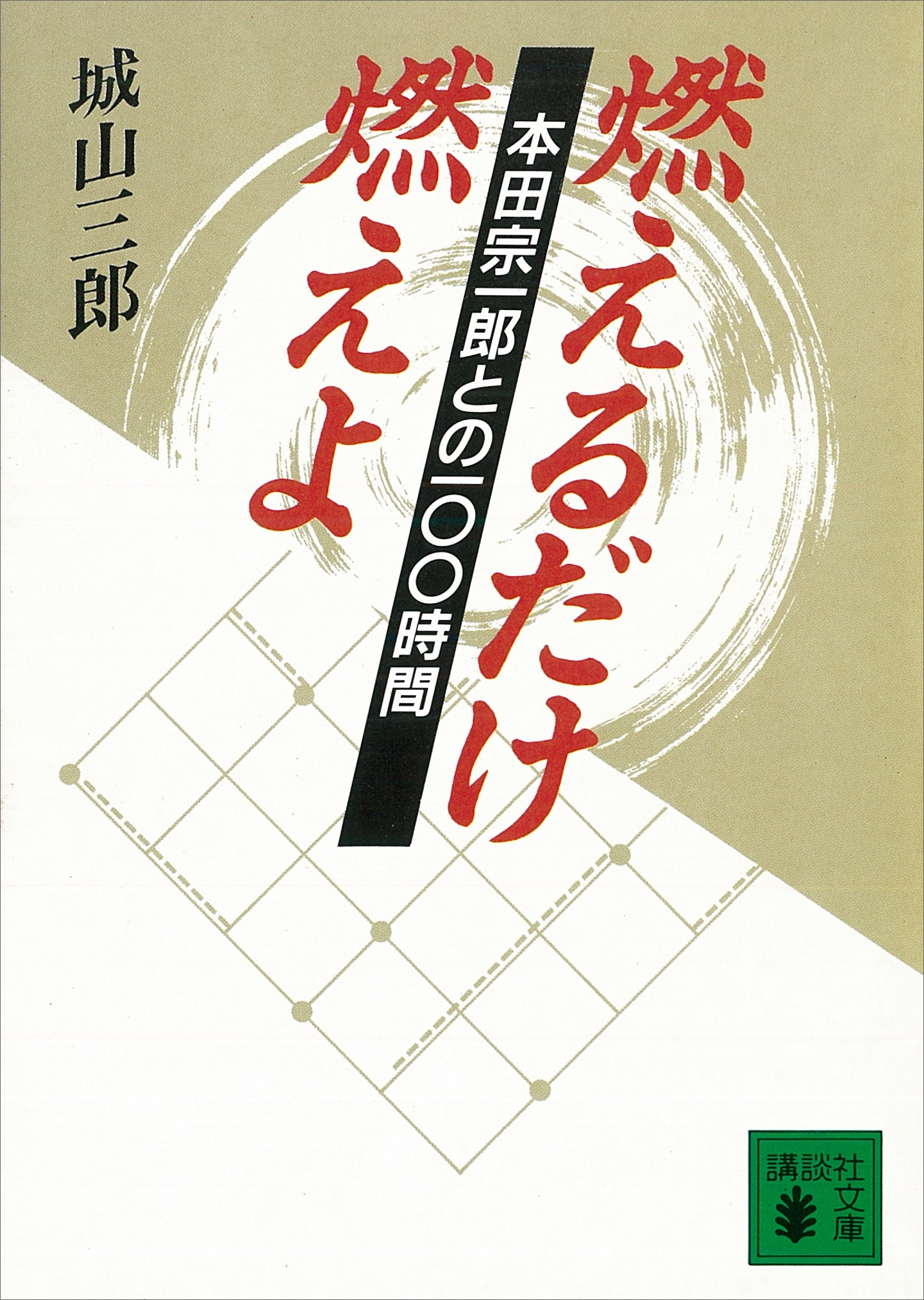燃えるだけ燃えよ　本田宗一郎との１００時間