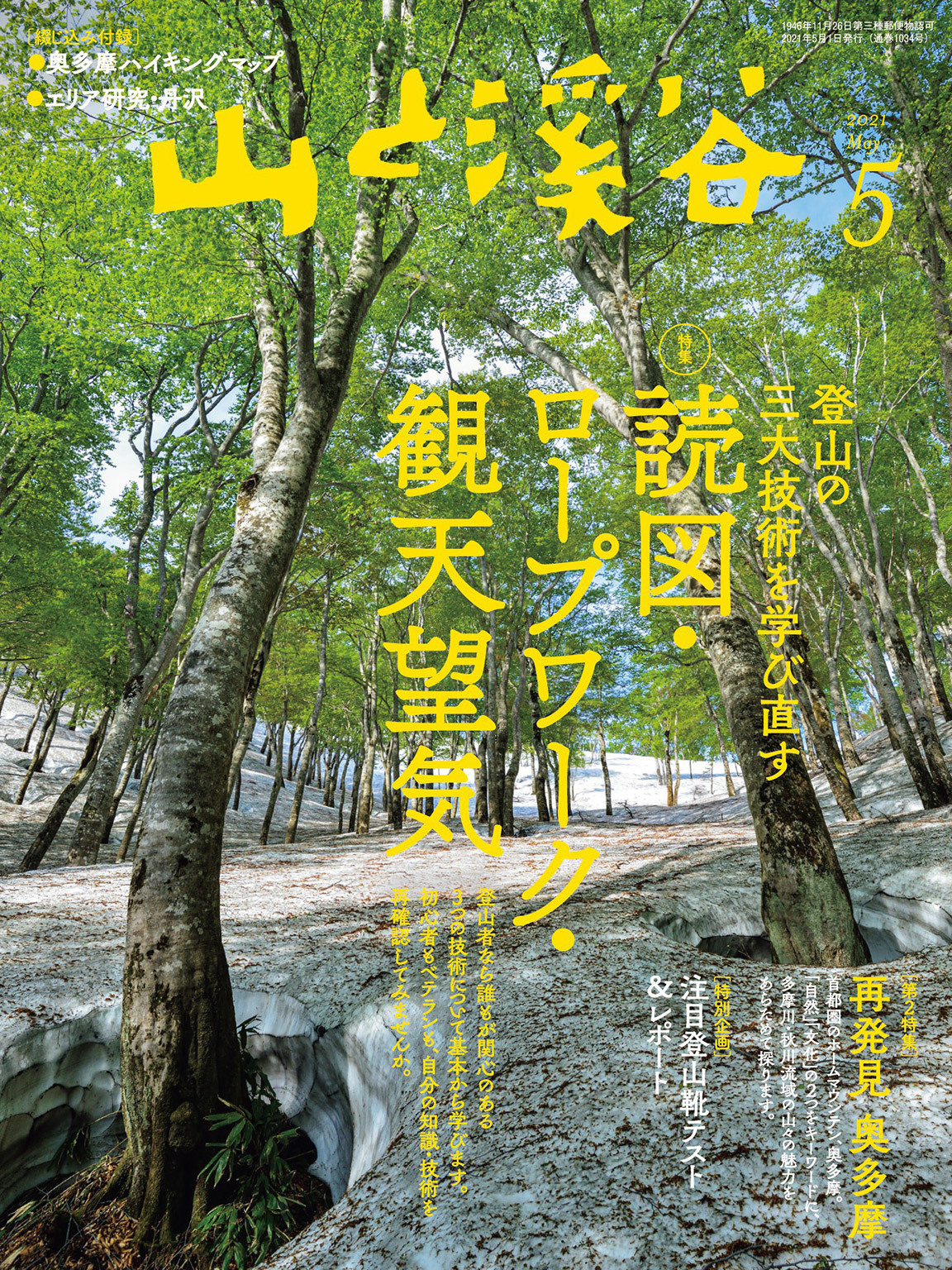 山と溪谷 2021年 5月号 [雑誌]