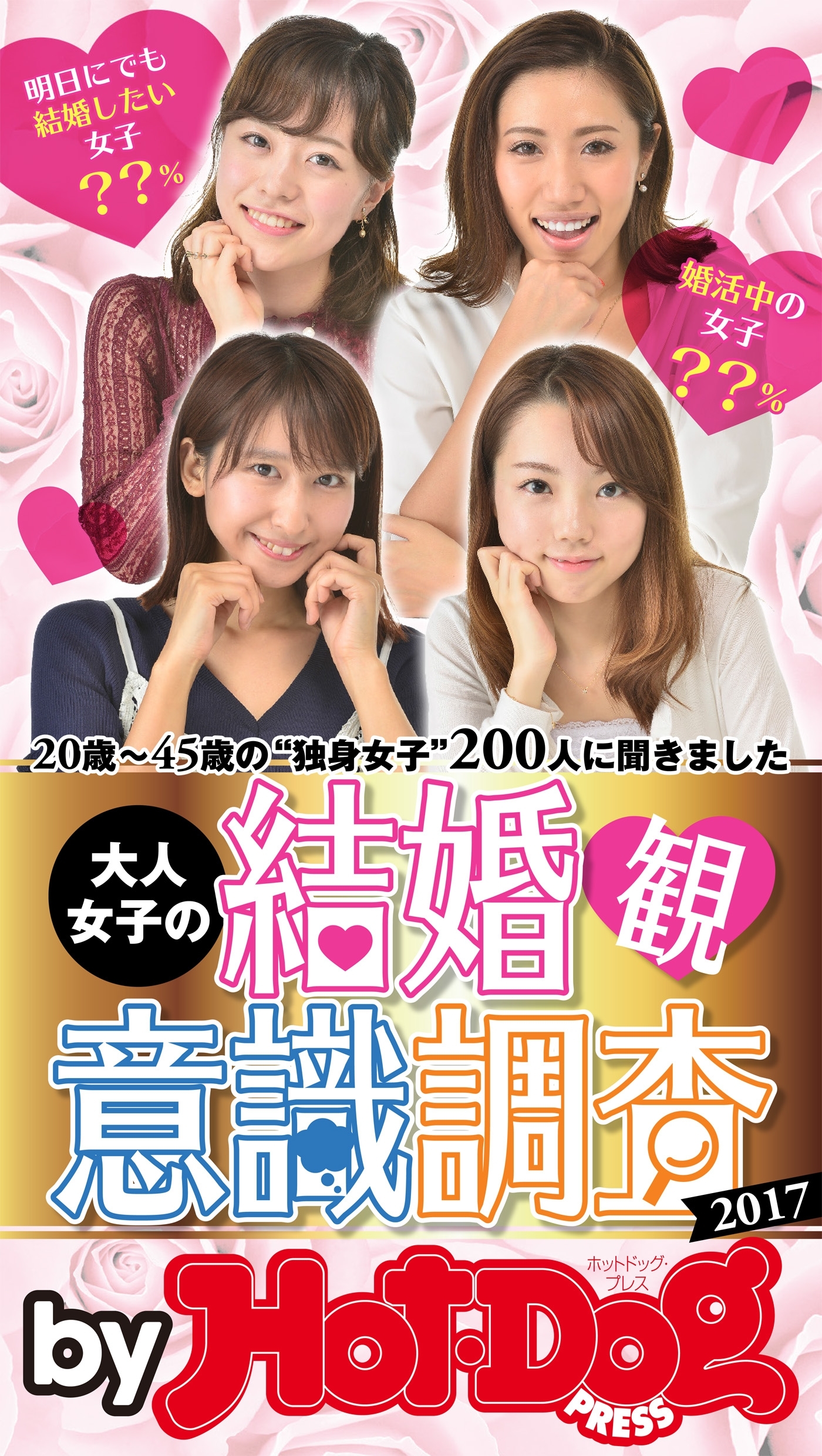 ｂｙ　Ｈｏｔ－Ｄｏｇ　ＰＲＥＳＳ　大人女子の結婚観意識調査
