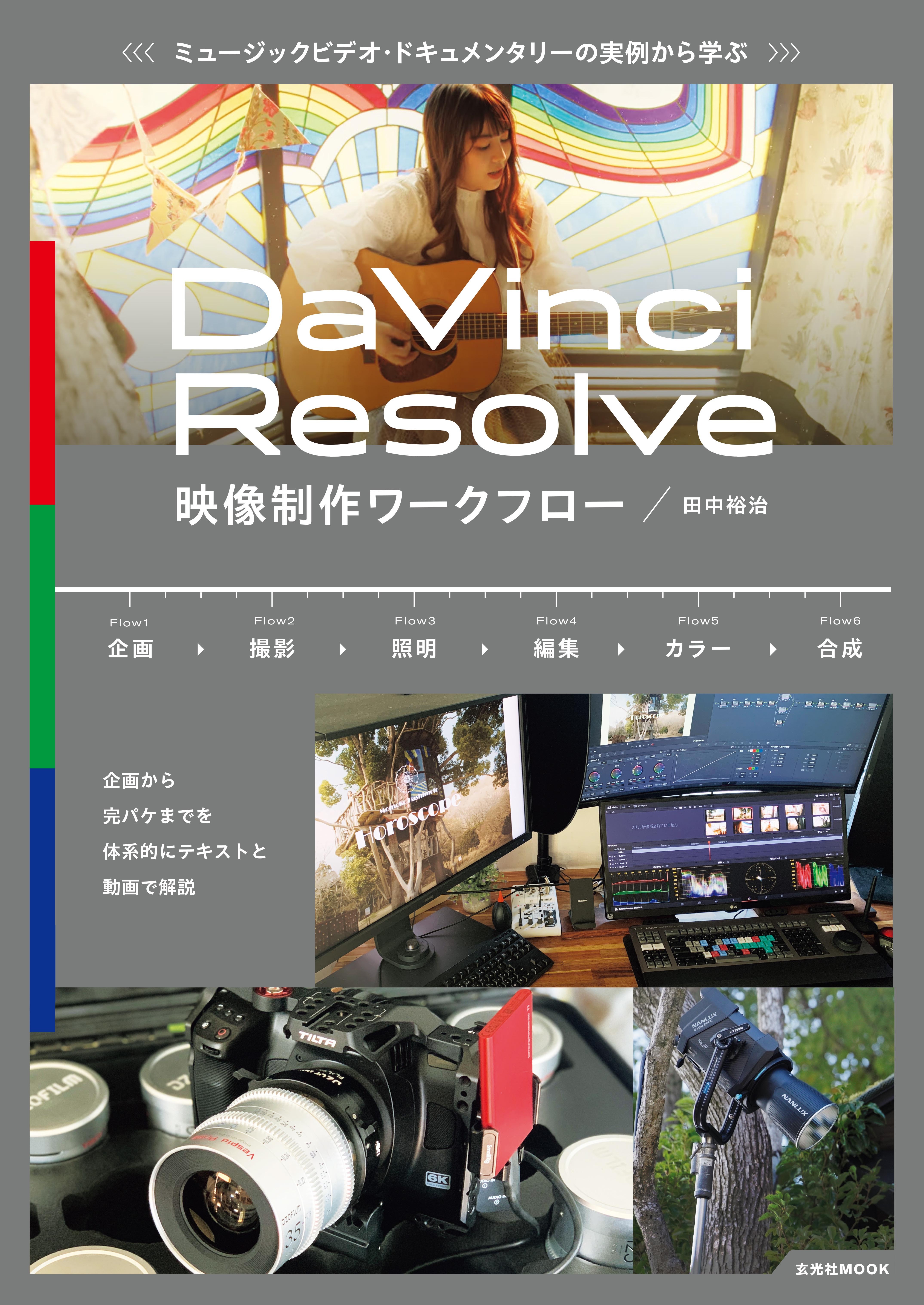 ミュージックビデオ・ドキュメンタリーの実例から学ぶ DaVinci Resolve映像制作ワークフロー