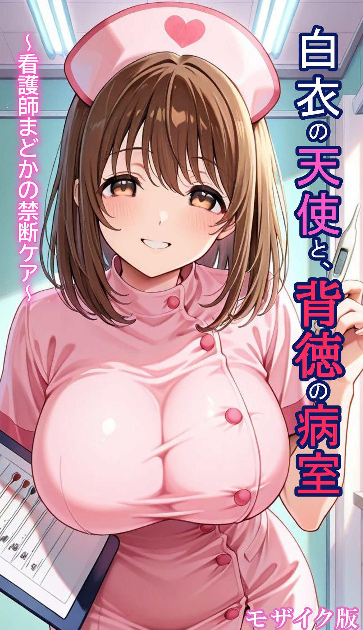 白衣の天使と背徳の病室 ～看護師まどかの禁断ケア～ モザイク版