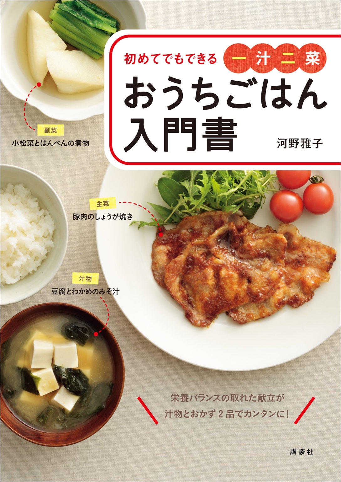 おうちごはん入門書　初めてでもできる一汁二菜