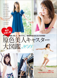 原色美人キャスター大図鑑2018 cent.FORCE Perfect File 無料お試し版【デジタル原色美女図鑑】