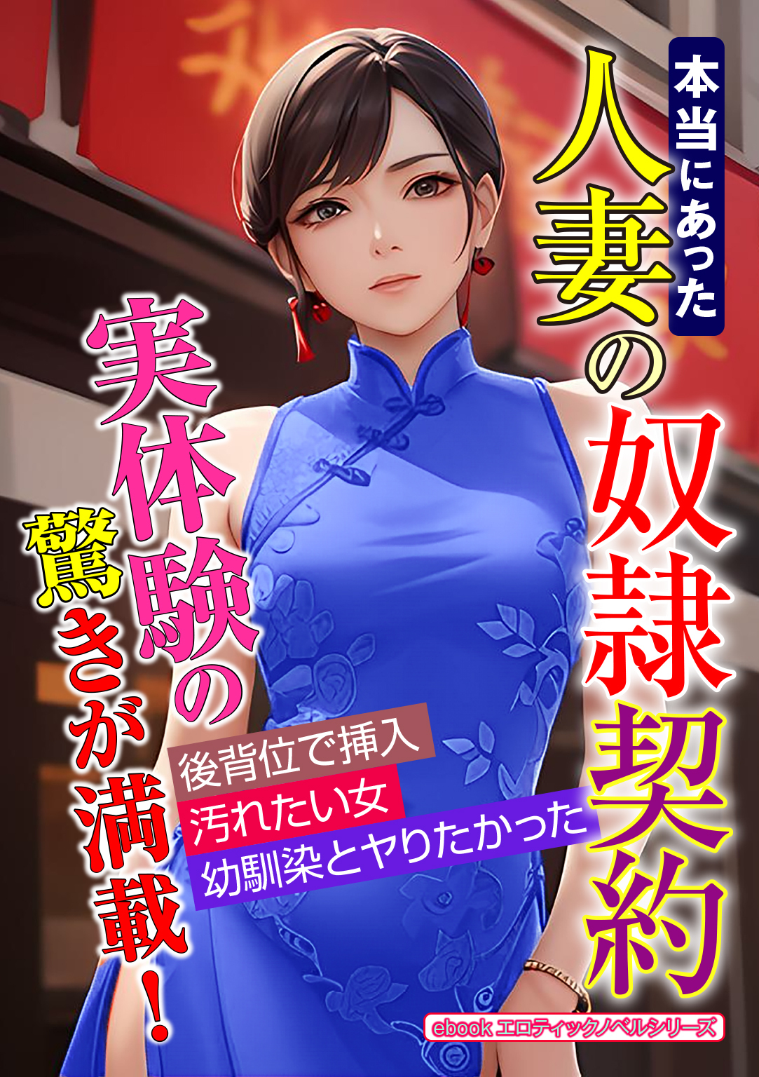 本当にあった人妻の奴隷契約