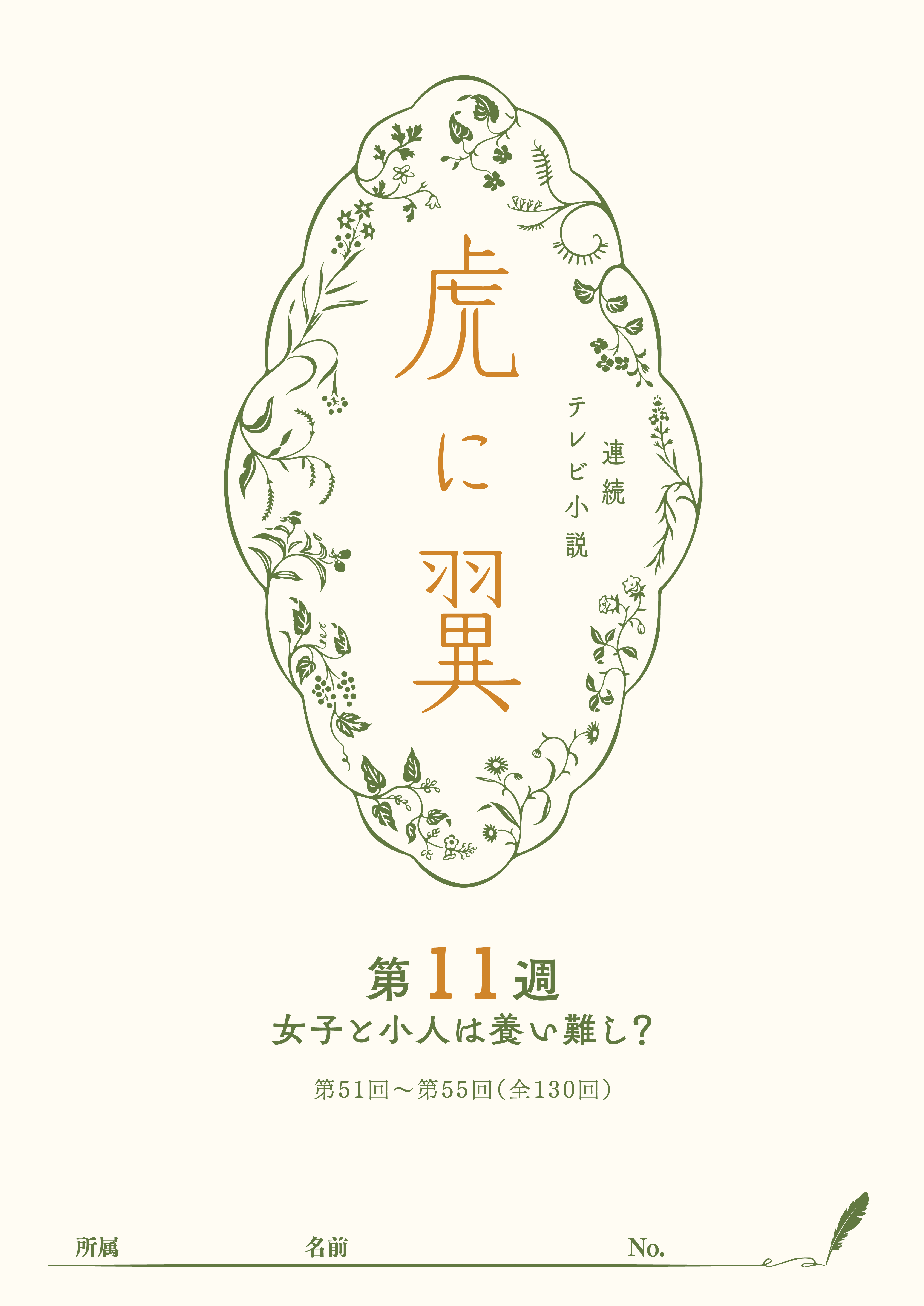 ＮＨＫ連続テレビ小説「虎に翼」シナリオ集　第11週［全26巻］