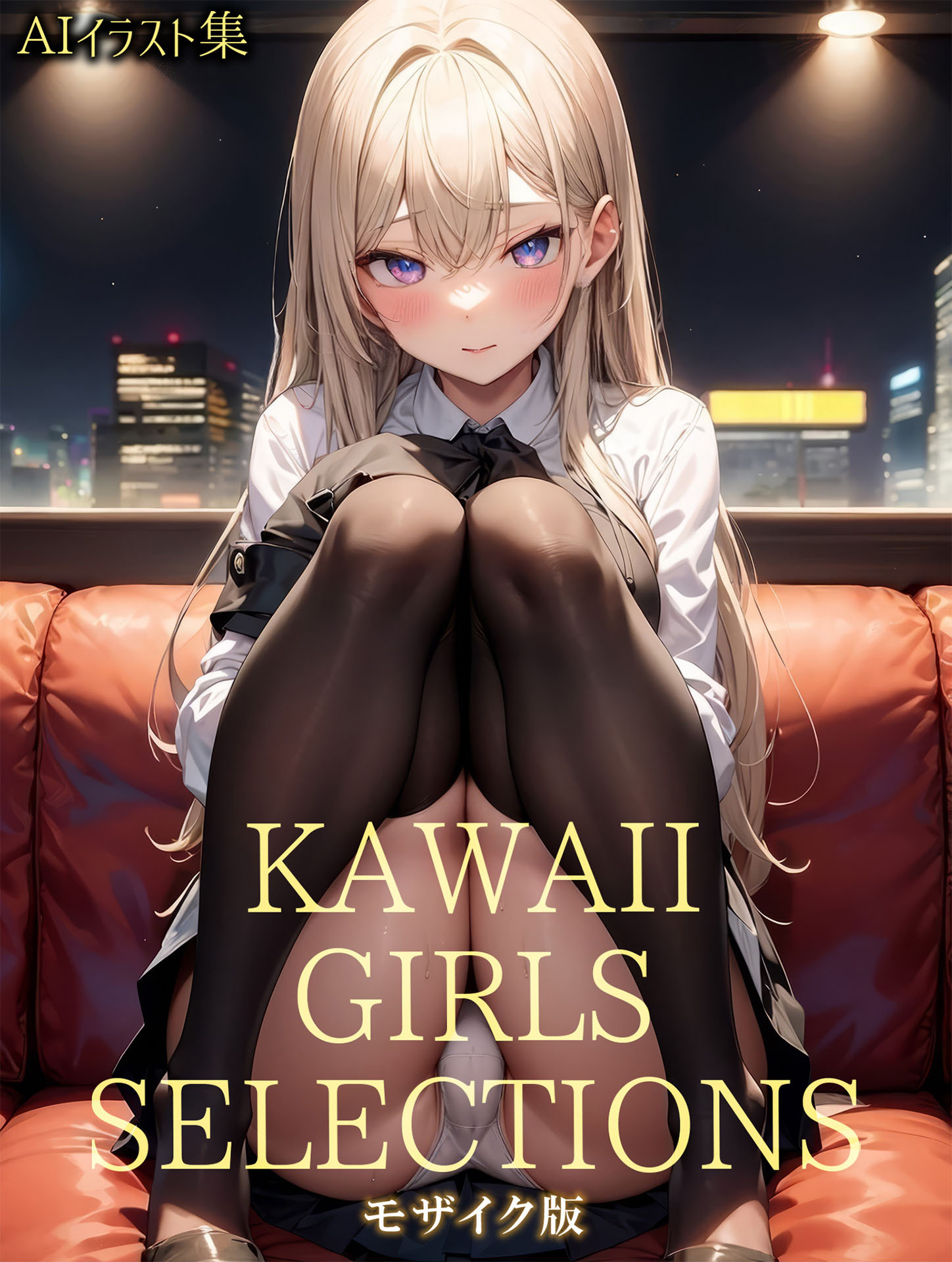 KAWAII GIRLS SELECTIONS 【AIイラスト集】 モザイク版