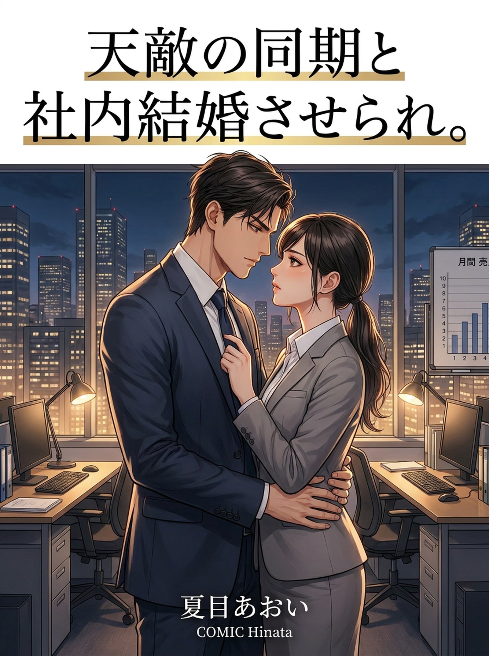 天敵の同期と社内結婚させられ。
