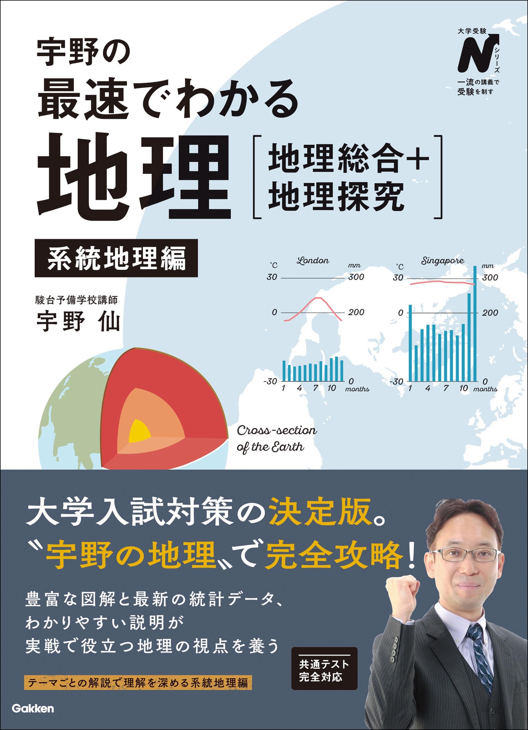 宇野の最速でわかる地理［地理総合＋地理探究］ 系統地理編