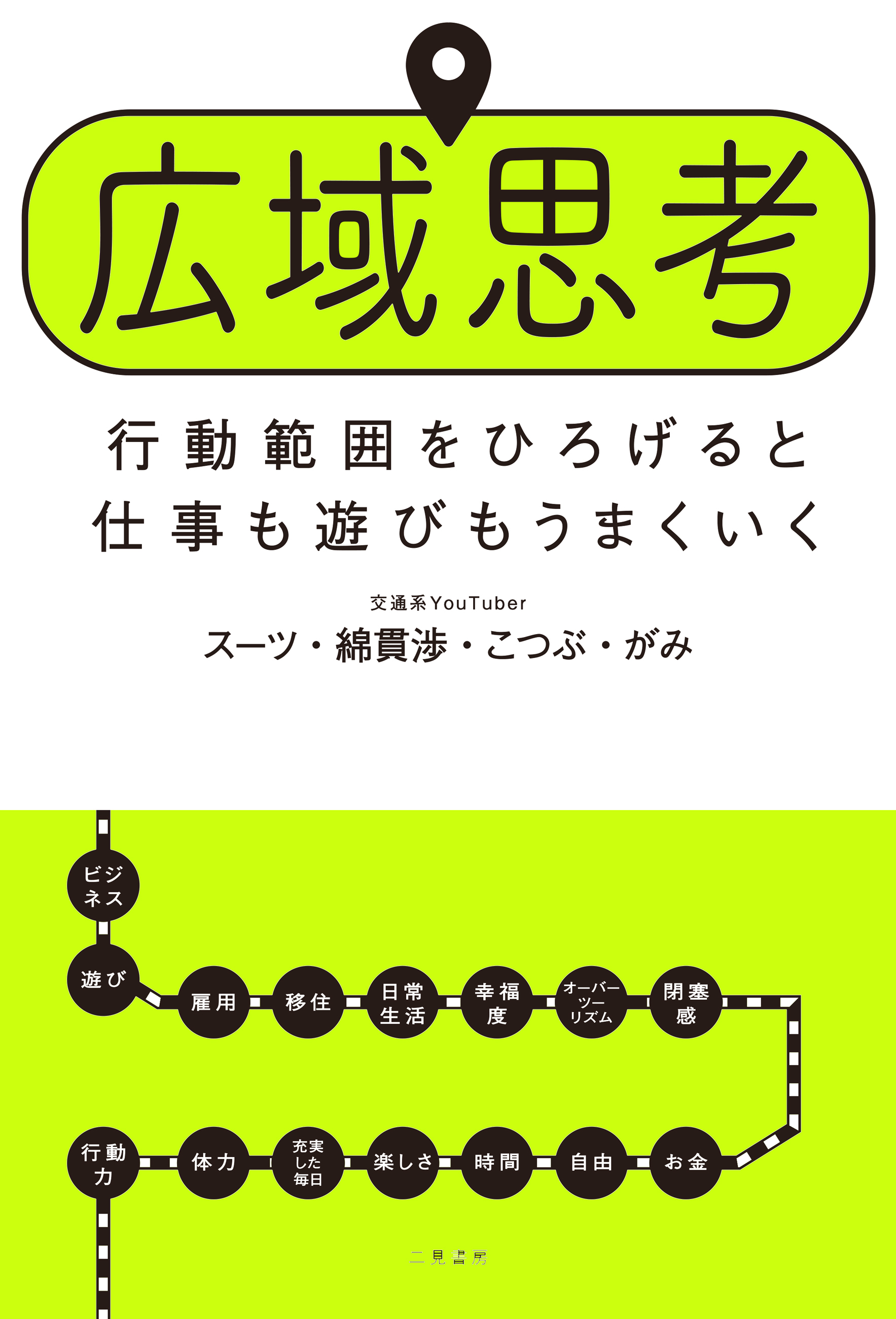 広域思考　行動範囲をひろげると仕事も遊びもうまくいく