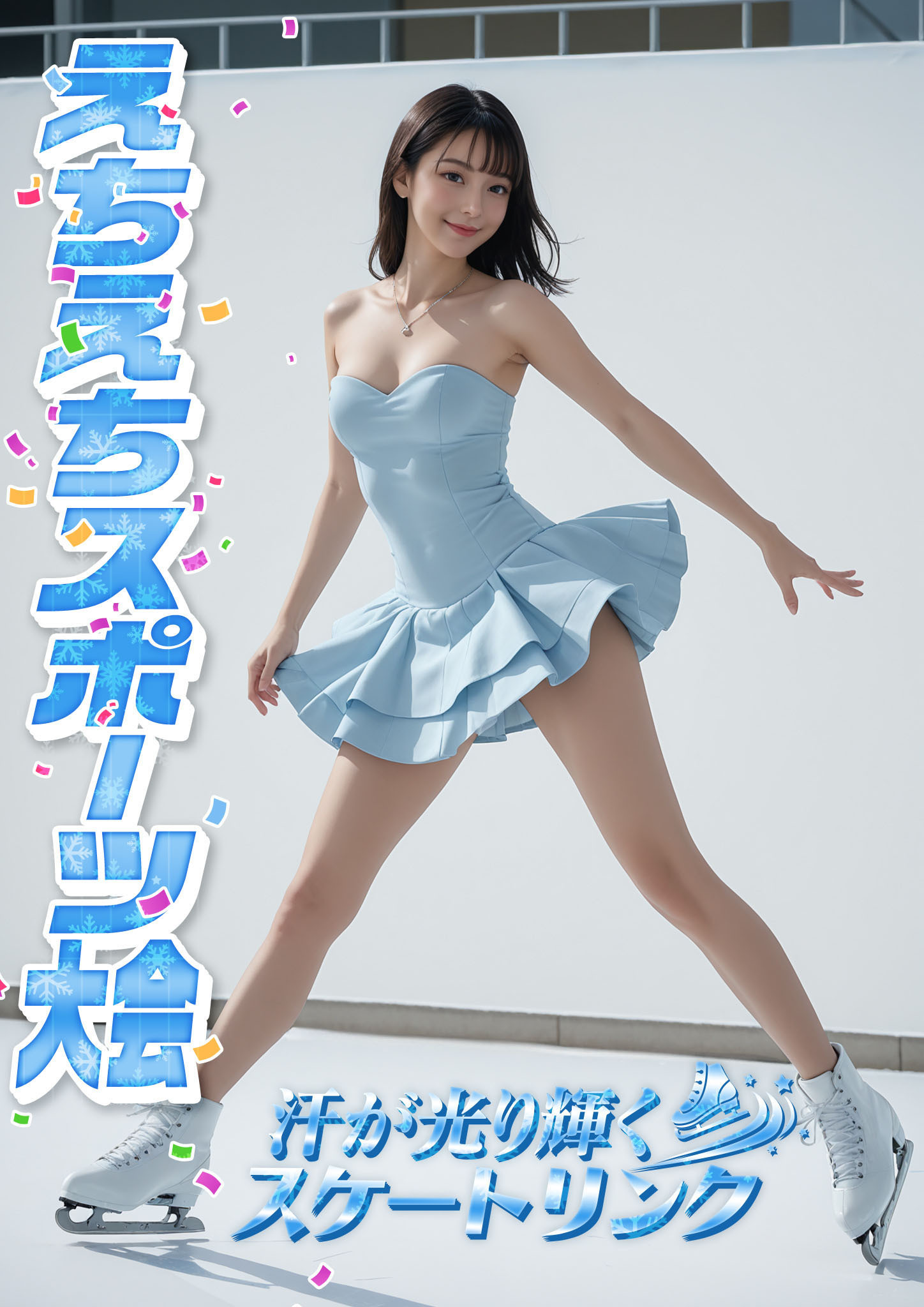 えちえちスポーツ大会 ～汗が光り輝くスケートリンク～