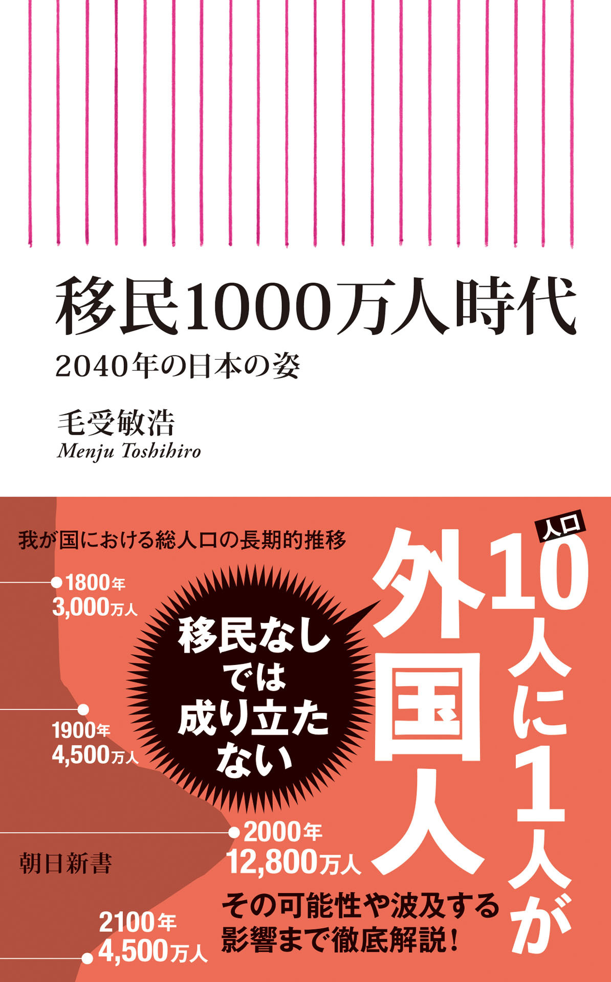 移民1000万人時代　2040年の日本の姿